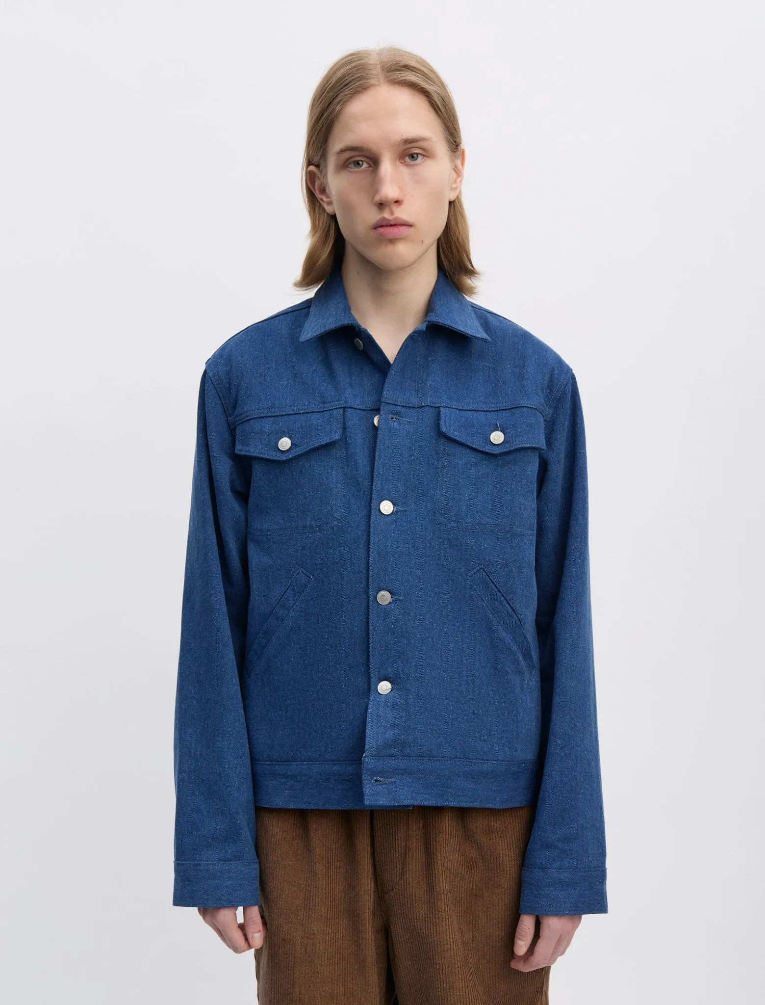 ANOTHER Denim Jacket 2.0, Washed Blue sold by ANOTHER ASPECT product image thumbnail 2