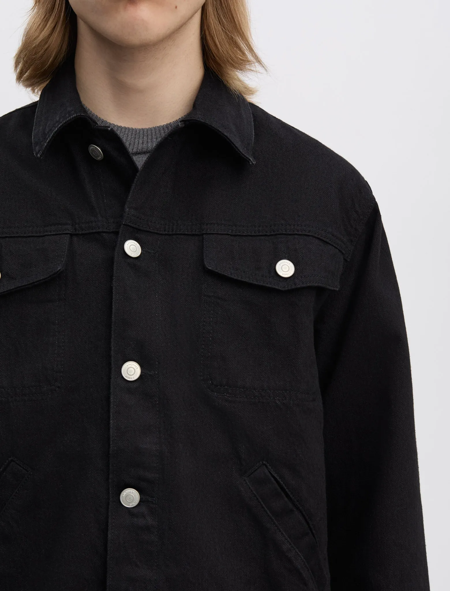 ANOTHER Denim Jacket 2.0, Black sold by ANOTHER ASPECT product image thumbnail 5