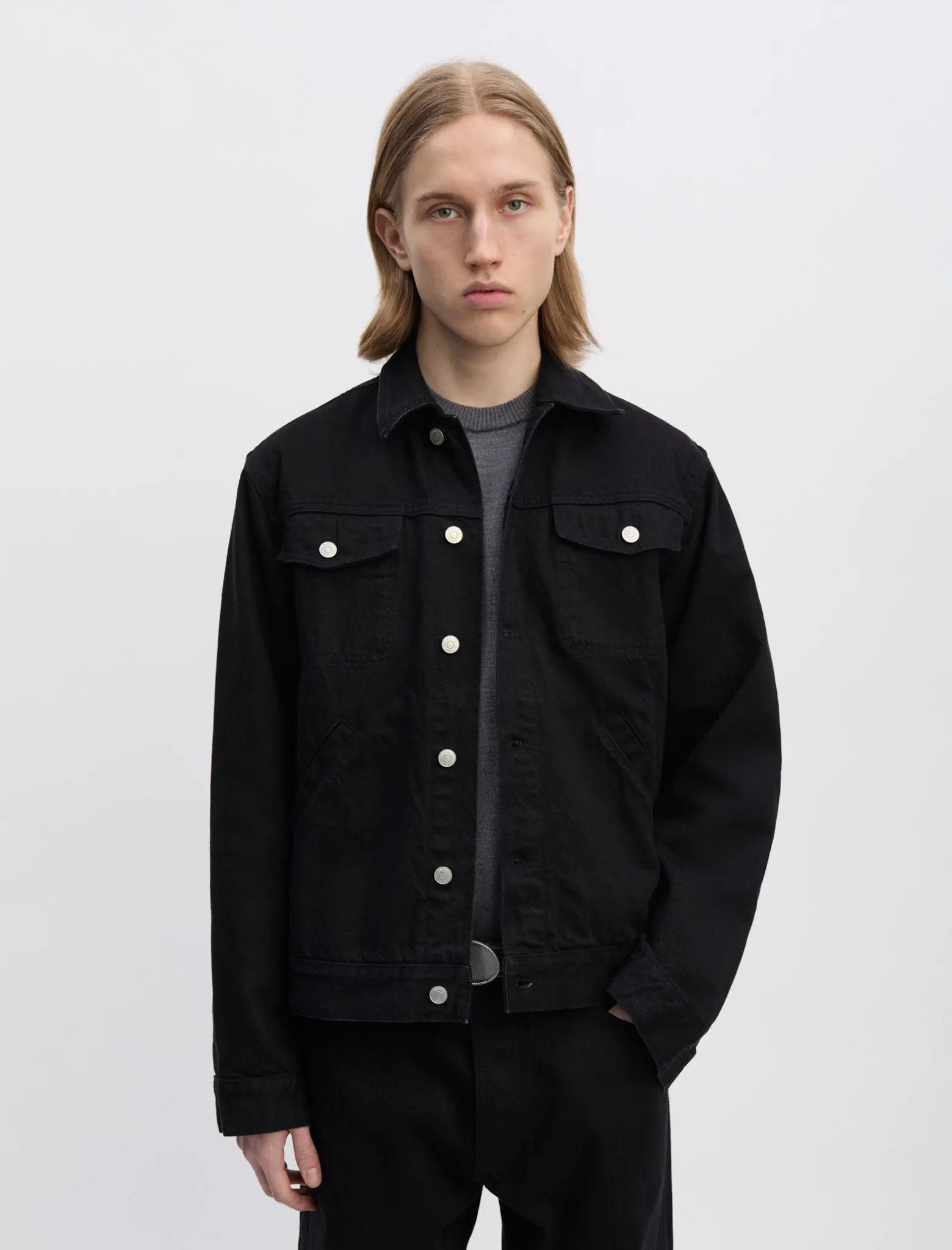 ANOTHER Denim Jacket 2.0, Black sold by ANOTHER ASPECT product image thumbnail 2