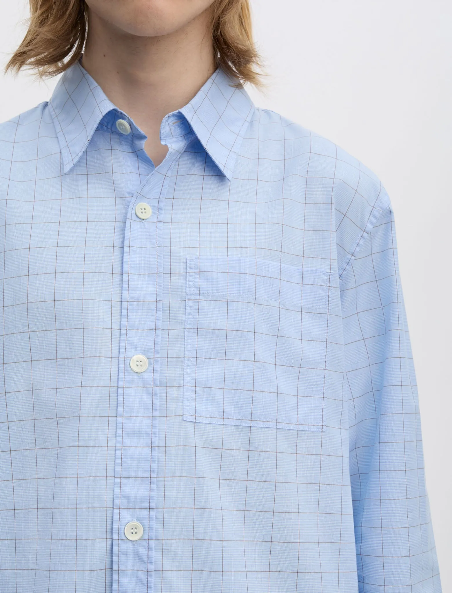 ANOTHER Shirt 4.0, Blue Check sold by ANOTHER ASPECT product image thumbnail 2