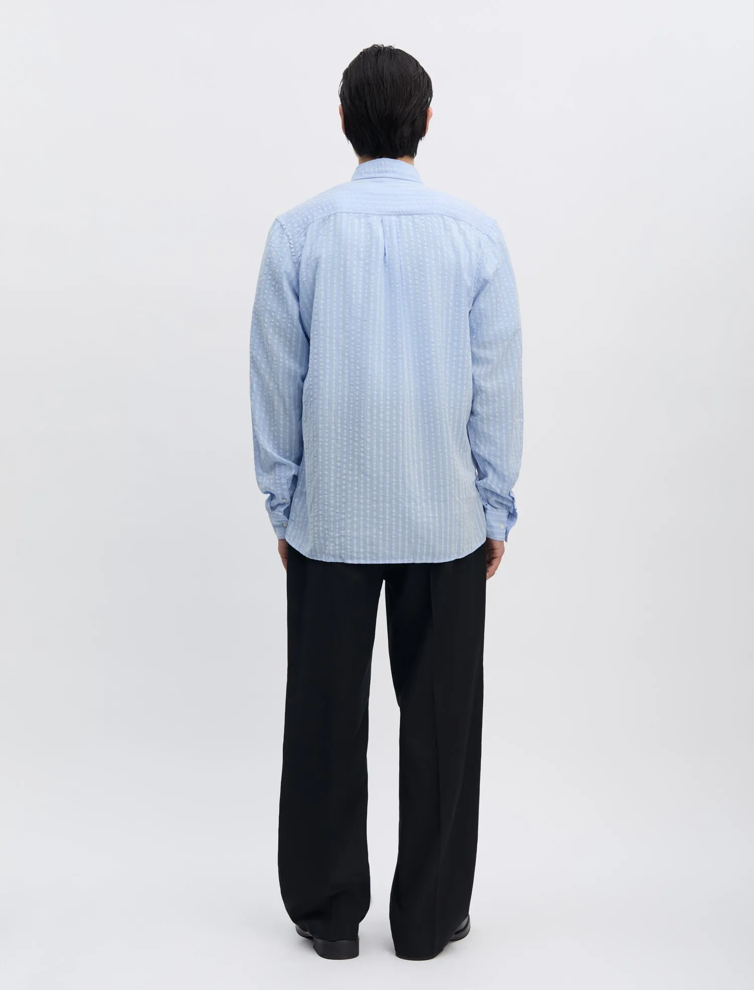 ANOTHER Shirt 1.0, Sky Blue Stripe sold by ANOTHER ASPECT product image thumbnail 4