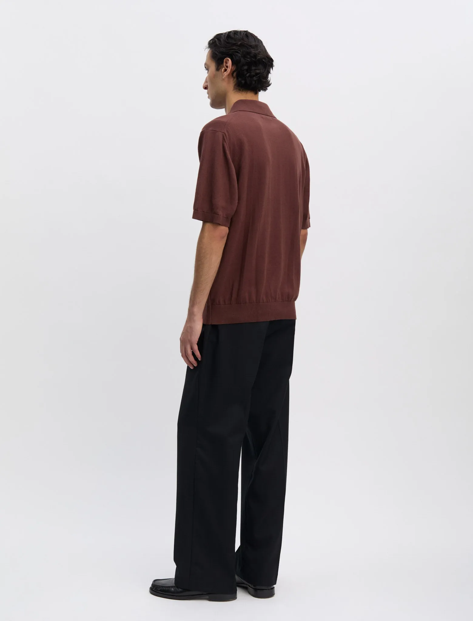 ANOTHER Polo Shirt 3.0, Tobacco sold by ANOTHER ASPECT product image thumbnail 4