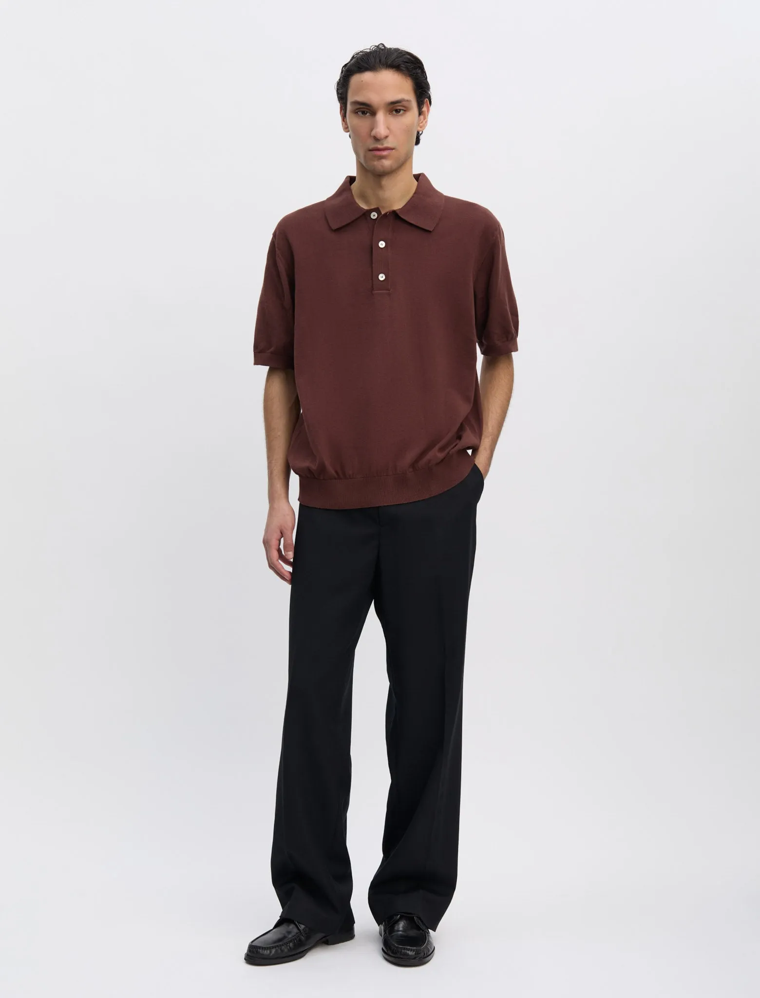 ANOTHER Polo Shirt 3.0, Tobacco sold by ANOTHER ASPECT