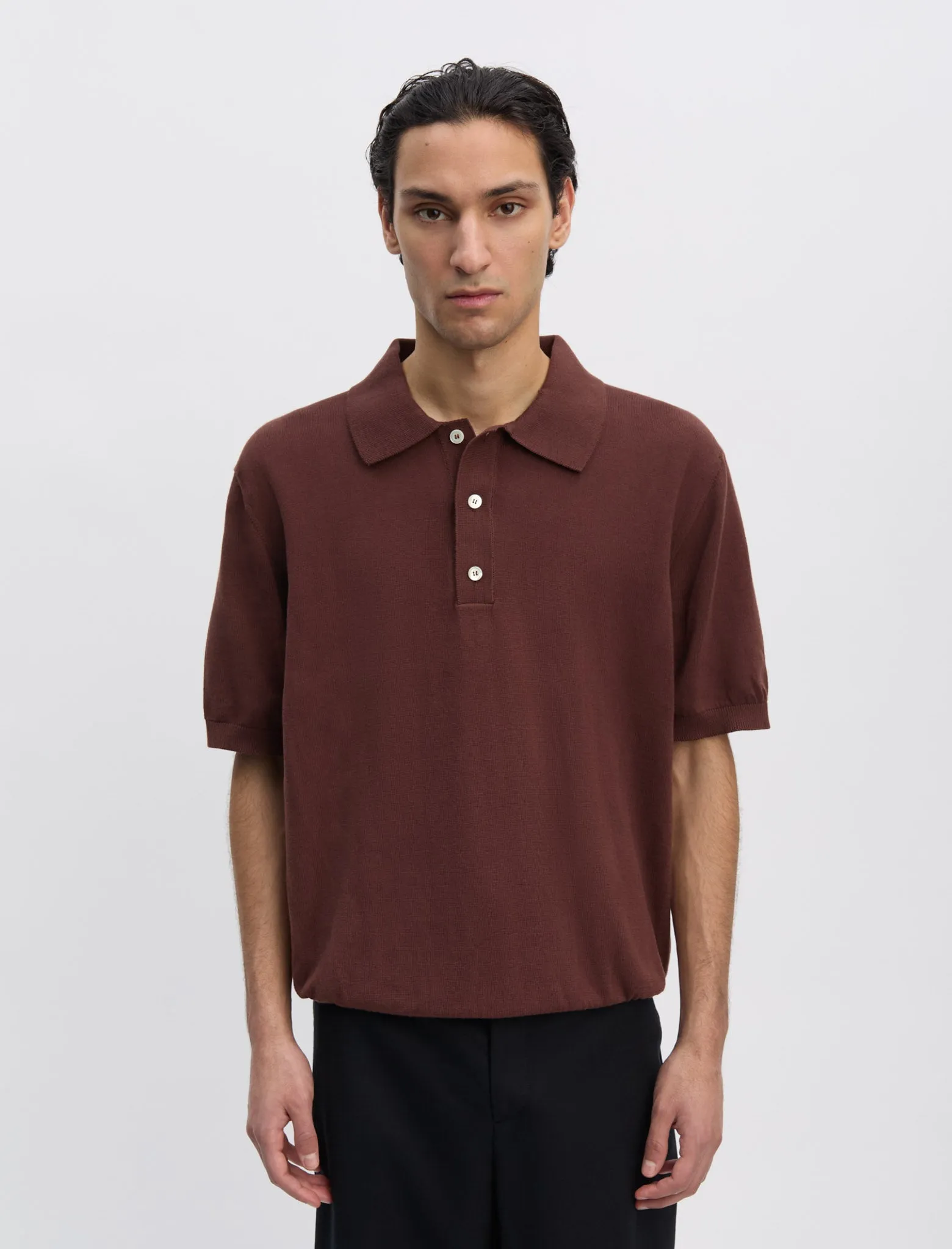 ANOTHER Polo Shirt 3.0, Tobacco sold by ANOTHER ASPECT product image thumbnail 2