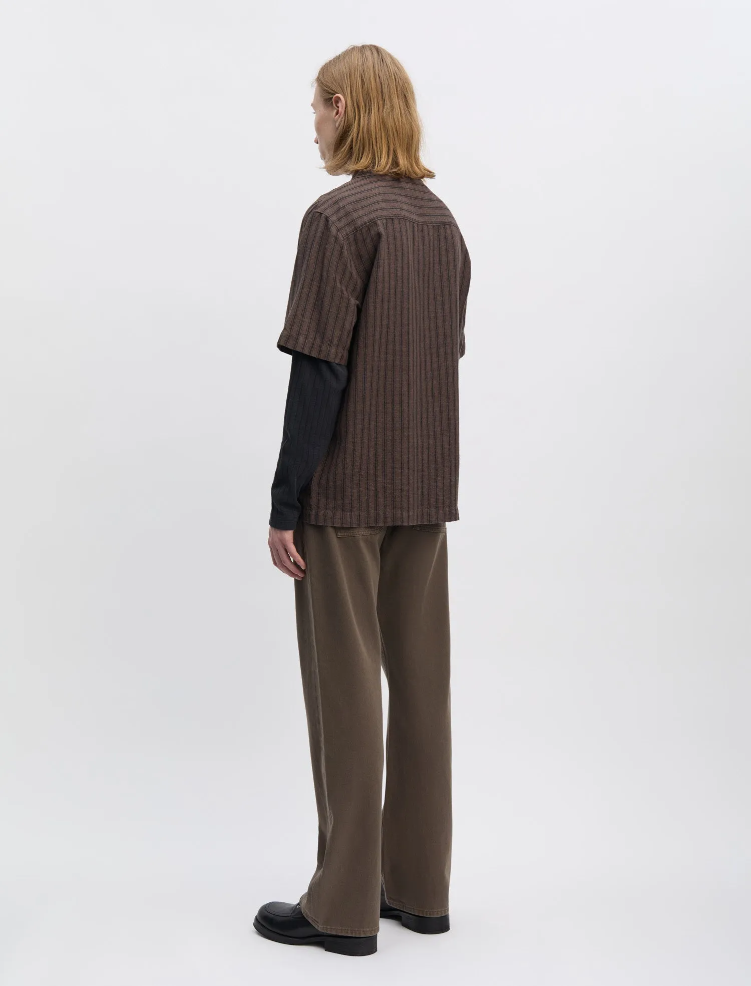 ANOTHER Shirt 2.0, Brown Stripe sold by ANOTHER ASPECT product image thumbnail 5