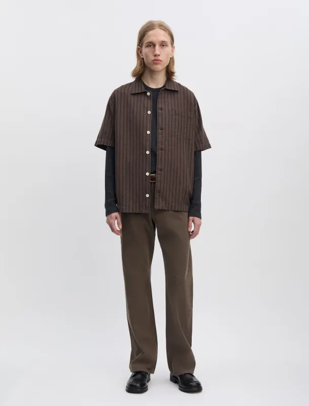 ANOTHER Shirt 2.0, Brown Stripe made by ANOTHER ASPECT