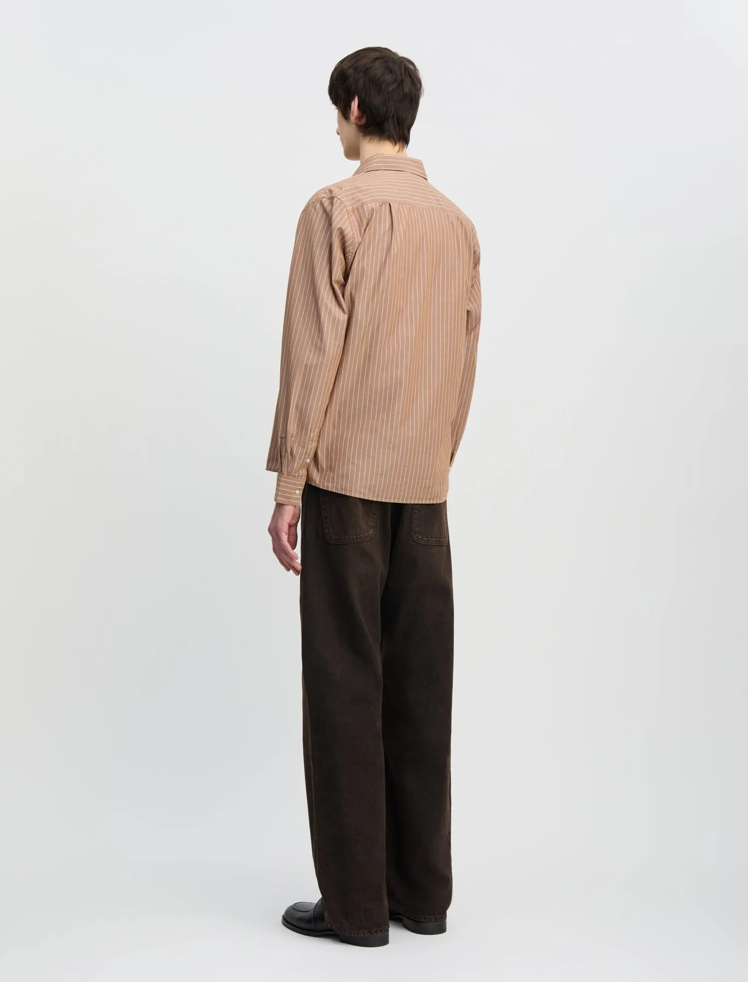 ANOTHER Shirt 3.0, Brown/White Stripe sold by ANOTHER ASPECT product image thumbnail 4