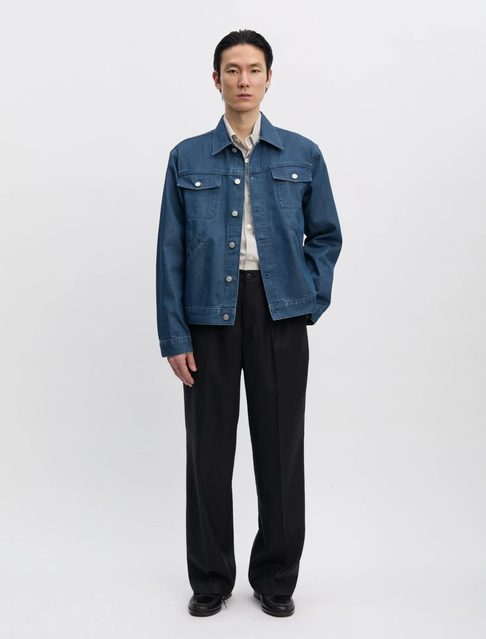 ANOTHER Denim Jacket 2.0, Blue Rinse sold by ANOTHER ASPECT