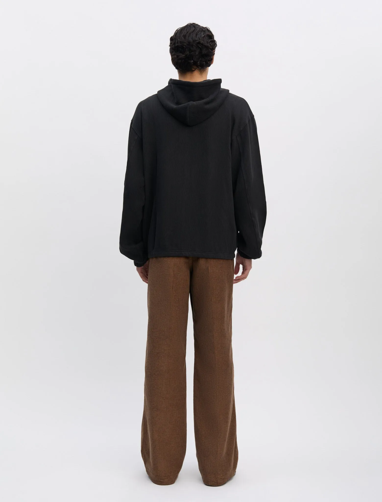 ANOTHER Zip Hoodie 1.0, Jet Black sold by ANOTHER ASPECT product image thumbnail 4