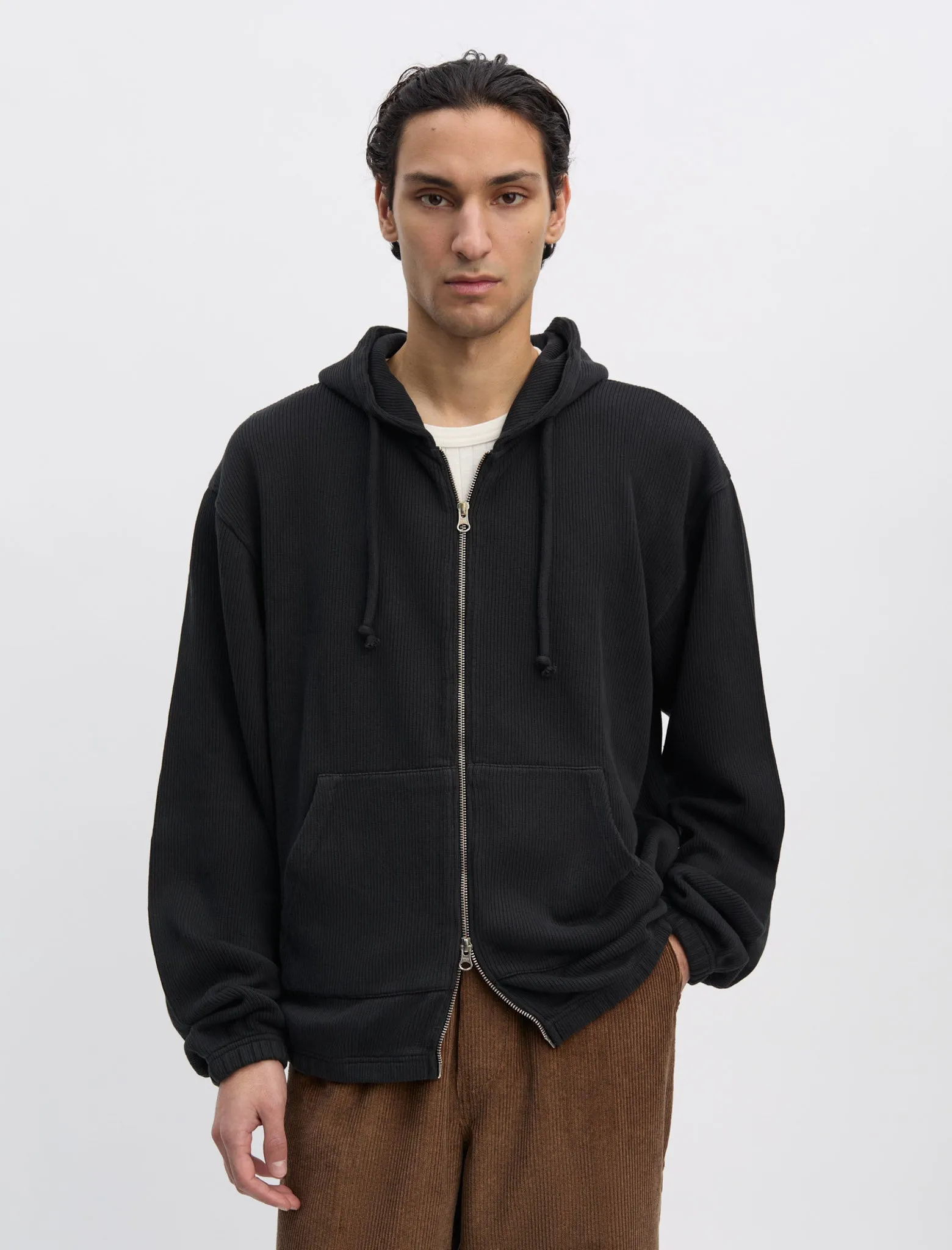 ANOTHER Zip Hoodie 1.0, Jet Black sold by ANOTHER ASPECT product image thumbnail 3