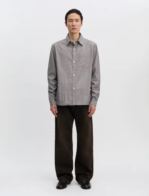 ANOTHER Shirt 4.0, Grey/White Stripe made by ANOTHER ASPECT