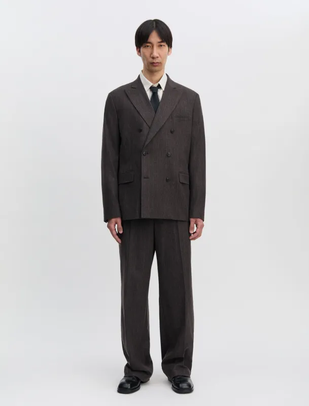 ANOTHER Suit Jacket 2.0, Brown Stripe made by ANOTHER ASPECT