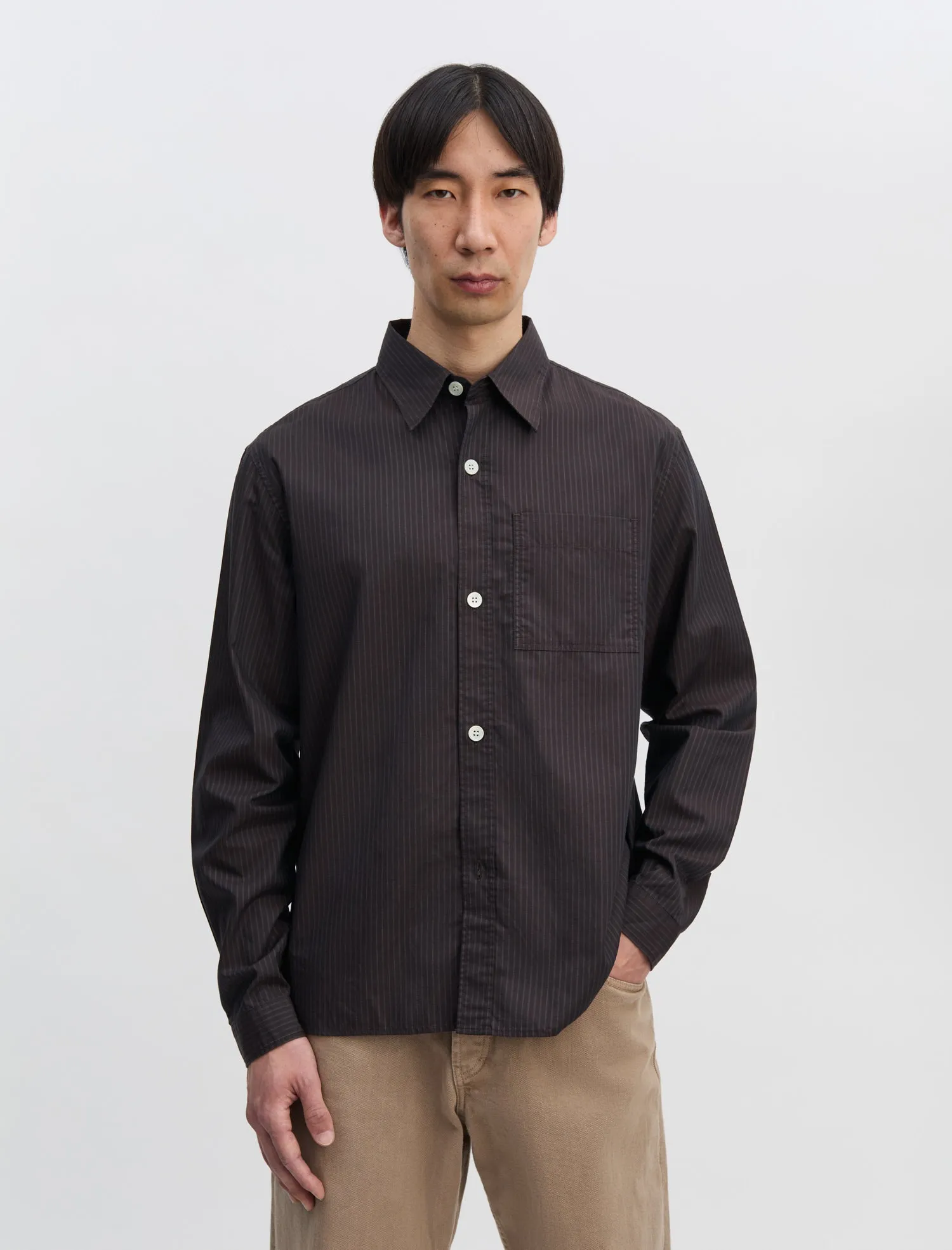 ANOTHER Shirt 4.0, Brown Gingham sold by ANOTHER ASPECT product image thumbnail 3