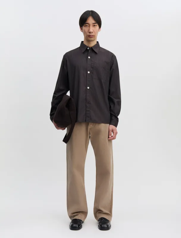 ANOTHER Shirt 4.0, Brown Gingham made by ANOTHER ASPECT