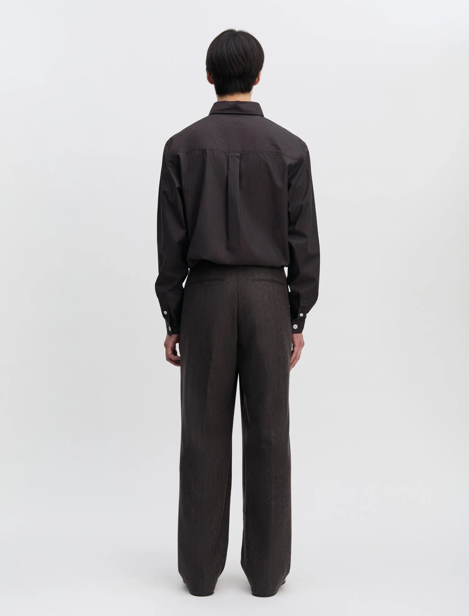 ANOTHER Suit Pants 2.0, Brown Stripe sold by ANOTHER ASPECT product image thumbnail 4