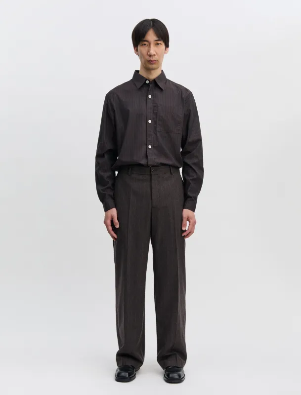ANOTHER Suit Pants 2.0, Brown Stripe made by ANOTHER ASPECT