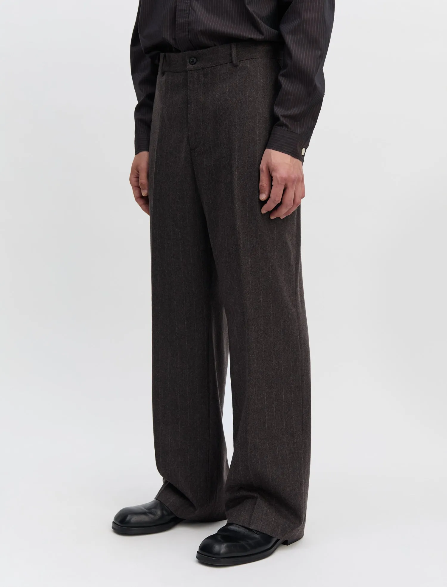 ANOTHER Suit Pants 2.0, Brown Stripe sold by ANOTHER ASPECT product image thumbnail 2