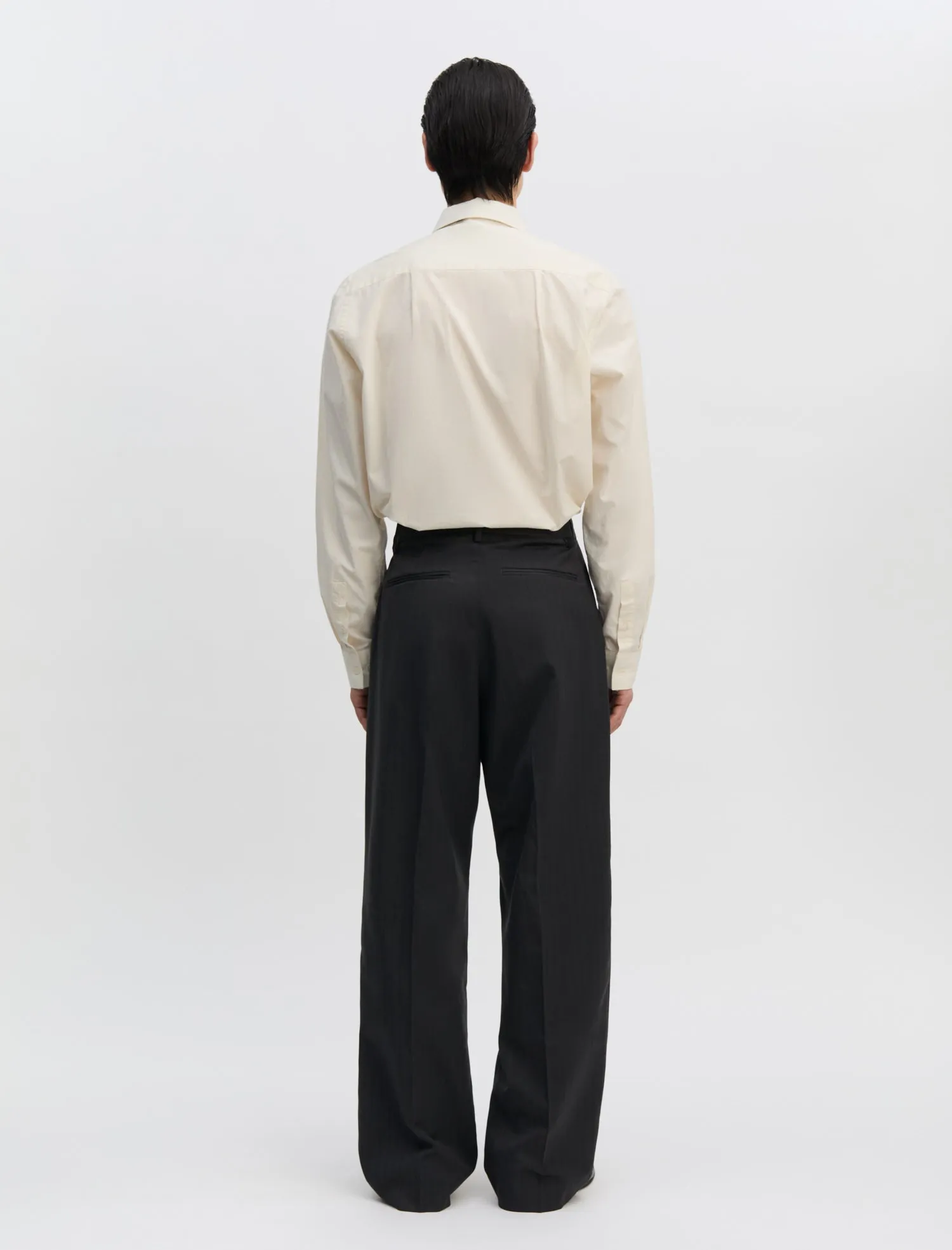 ANOTHER Suit Pants 2.0, Dark Grey Stripe sold by ANOTHER ASPECT product image thumbnail 4