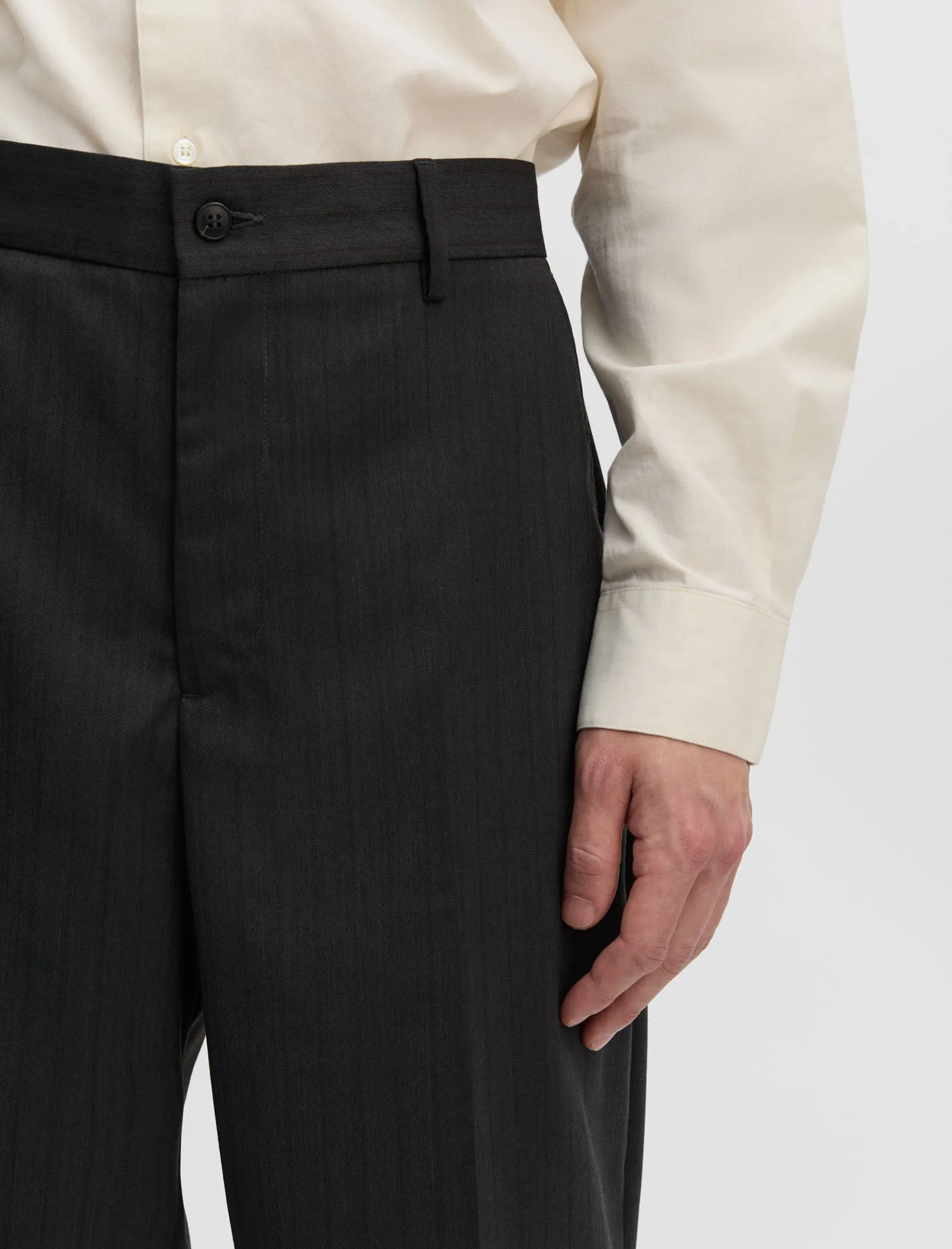 ANOTHER Suit Pants 2.0, Dark Grey Stripe sold by ANOTHER ASPECT product image thumbnail 5