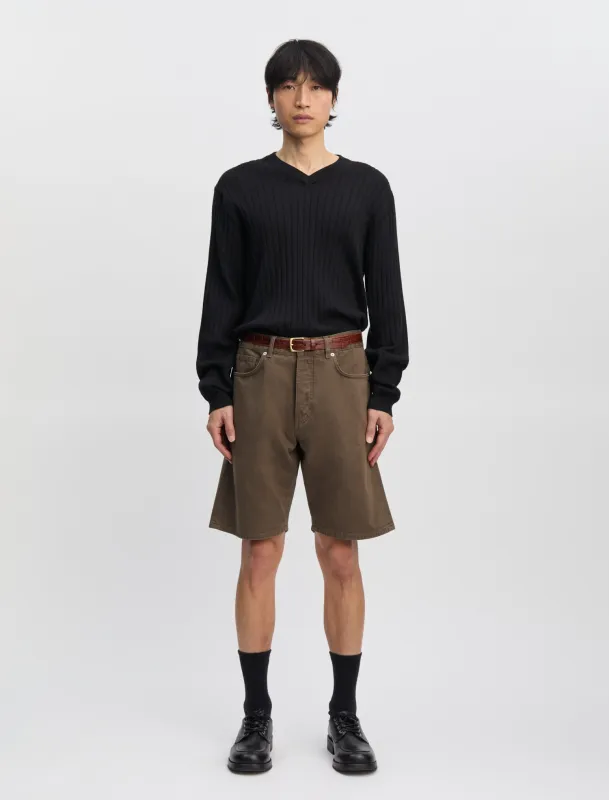 ANOTHER Denim Shorts 1.0, Brown made by ANOTHER ASPECT