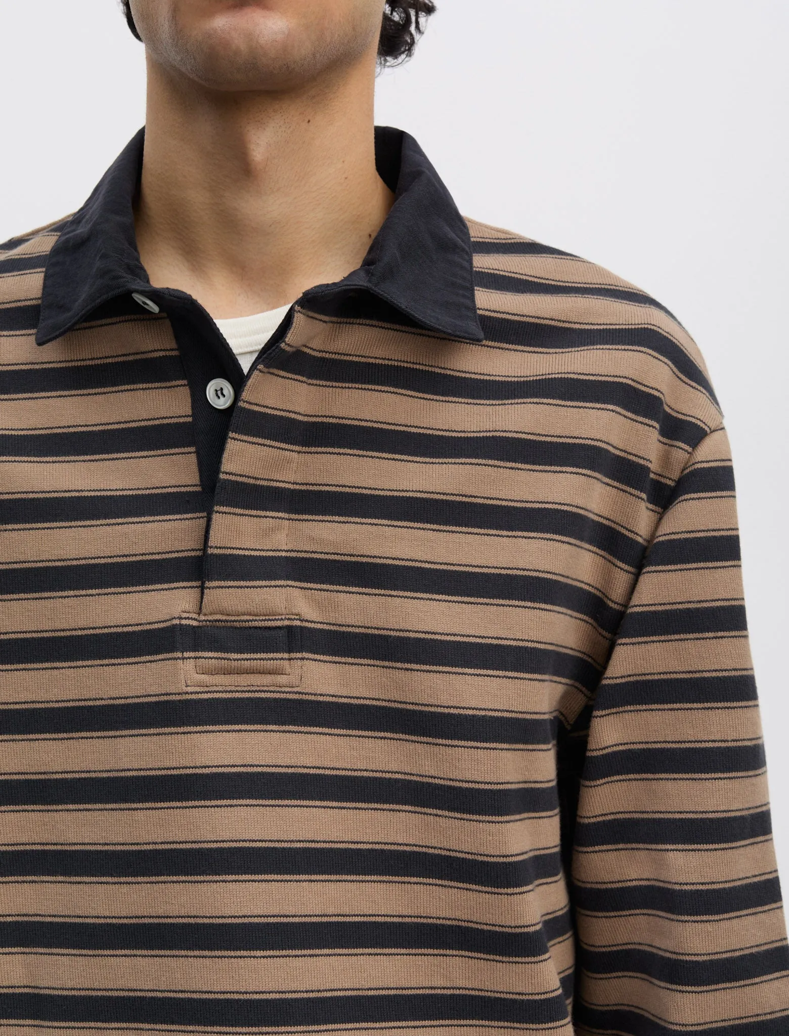 ANOTHER Rugby Polo 1.0, Grey/Brown sold by ANOTHER ASPECT product image thumbnail 5