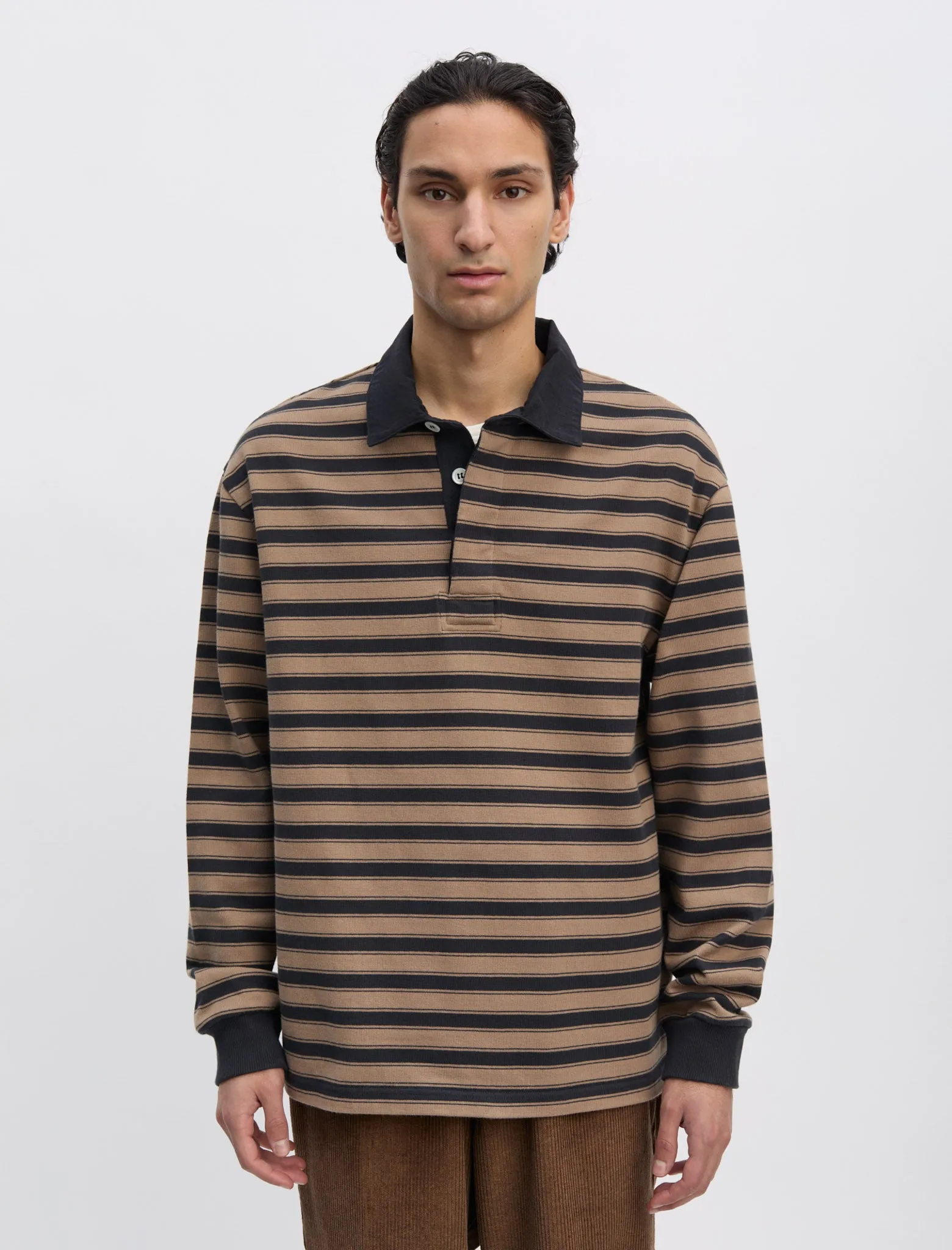ANOTHER Rugby Polo 1.0, Grey/Brown sold by ANOTHER ASPECT product image thumbnail 2