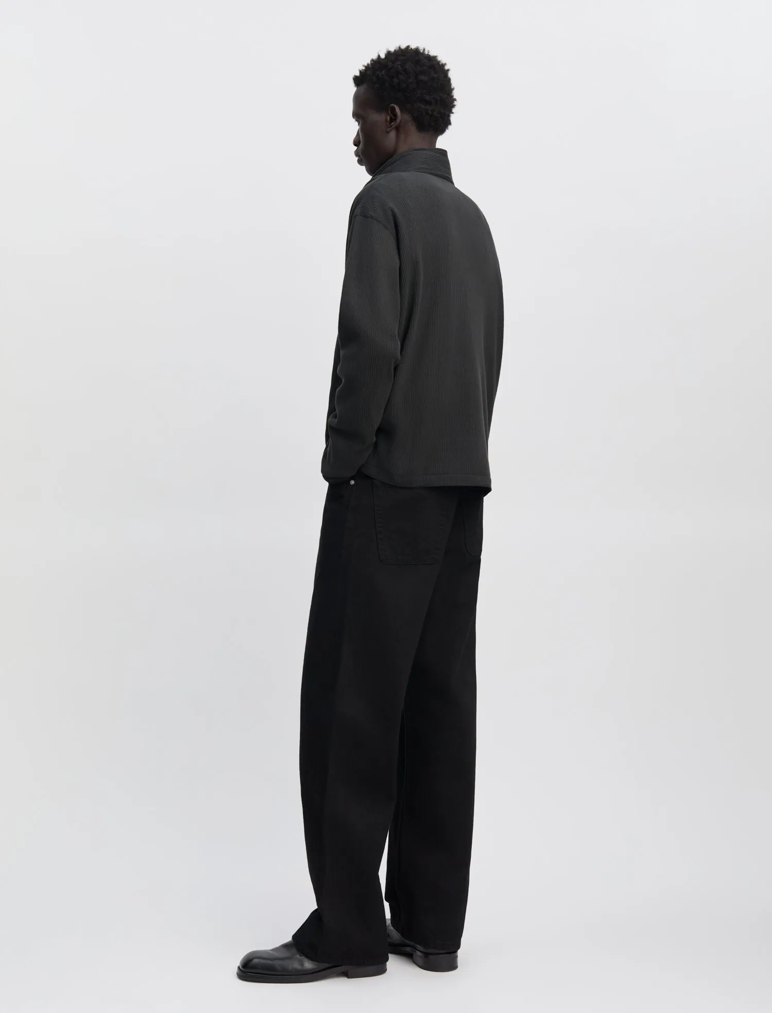 ANOTHER Zip Sweat 1.0 JPN, Black sold by ANOTHER ASPECT product image thumbnail 4