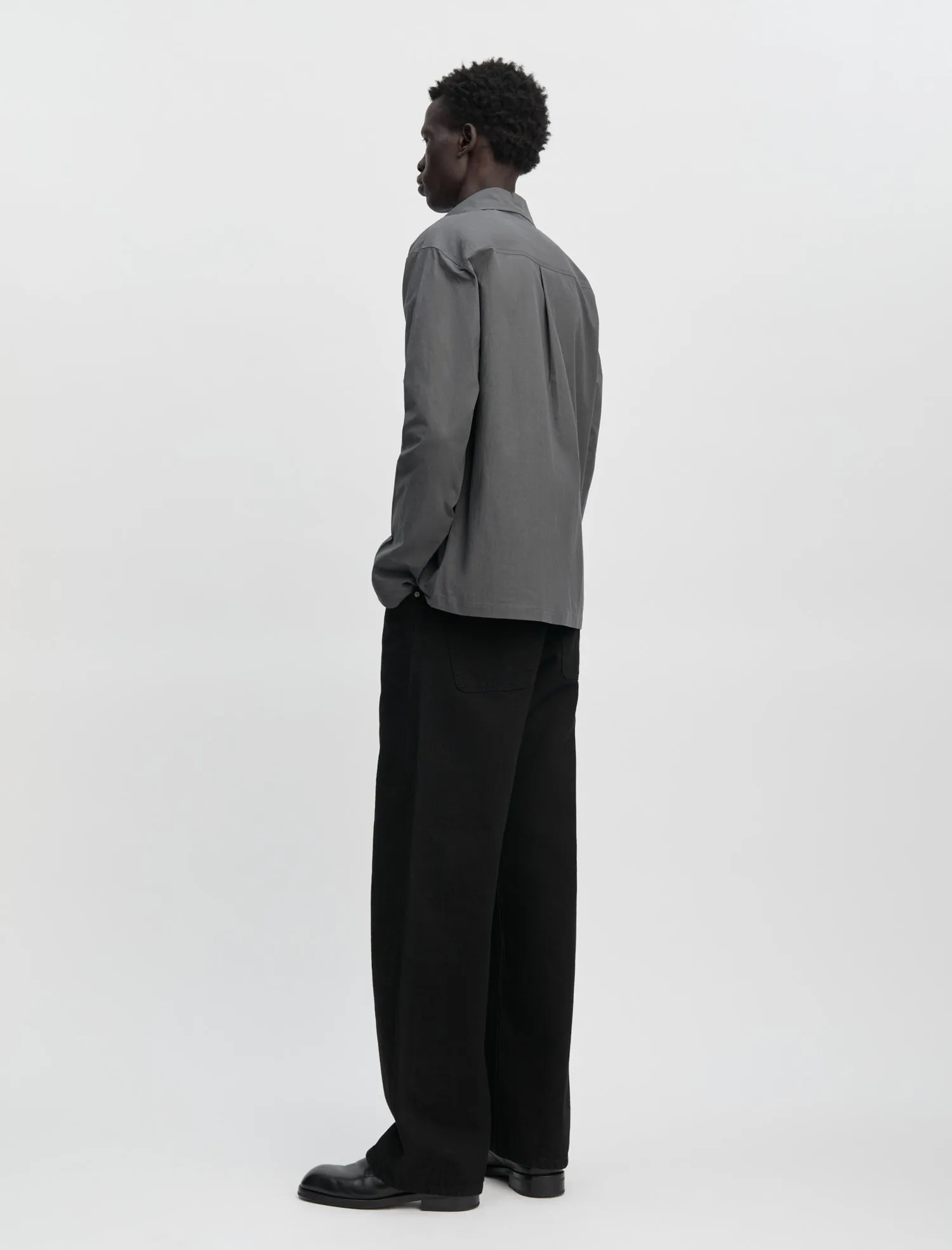ANOTHER Overshirt 2.0 JPN, Executive Grey sold by ANOTHER ASPECT product image thumbnail 4