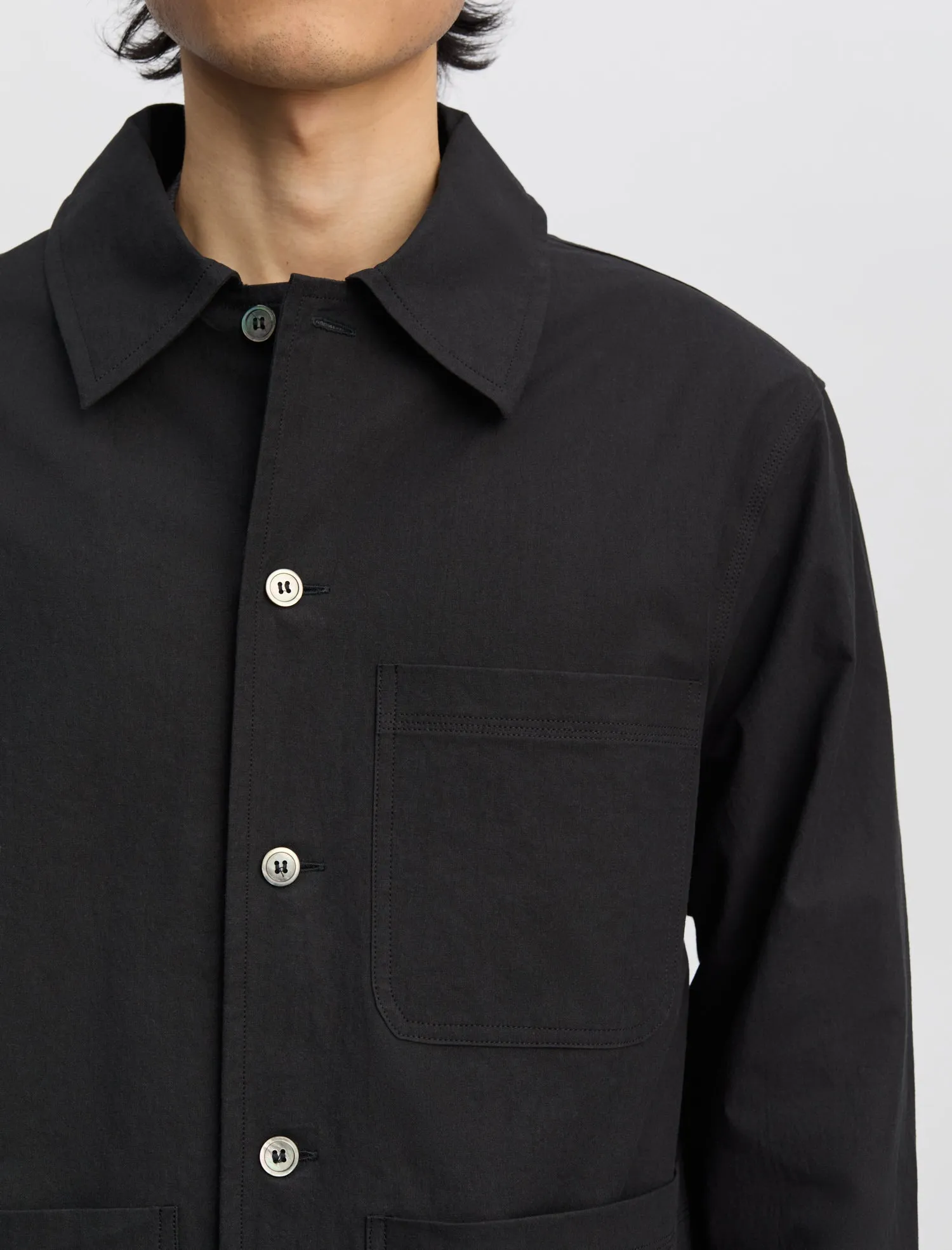 ANOTHER Overshirt 2.0 JPN, Black sold by ANOTHER ASPECT product image thumbnail 5