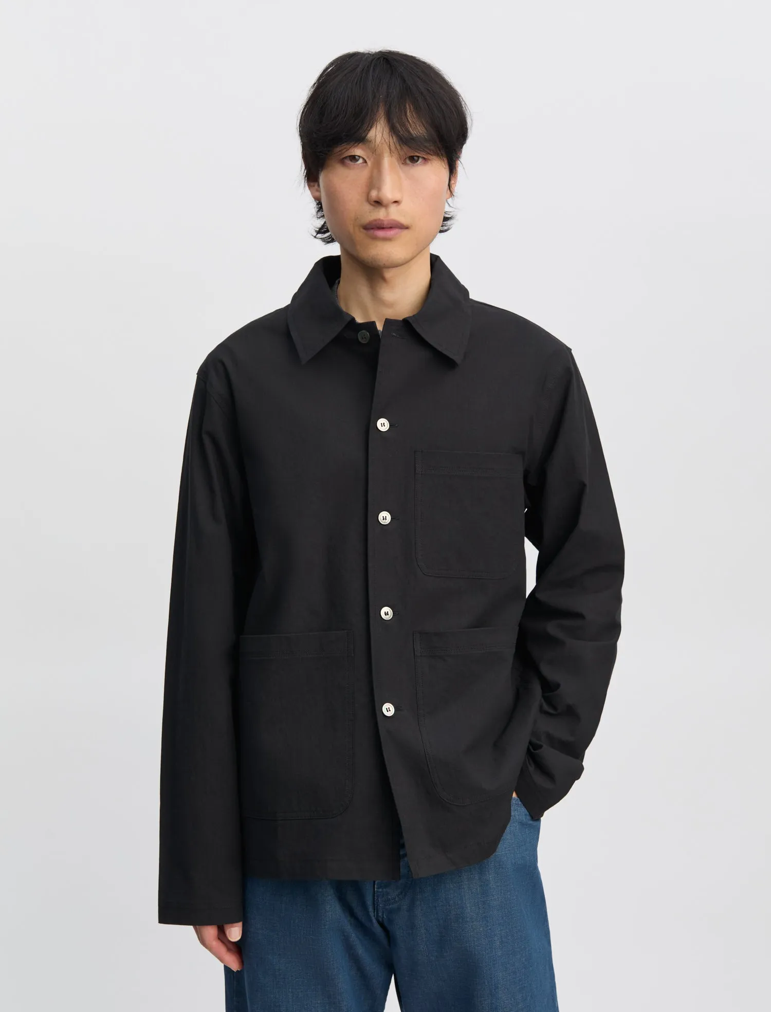 ANOTHER Overshirt 2.0 JPN, Black sold by ANOTHER ASPECT product image thumbnail 2