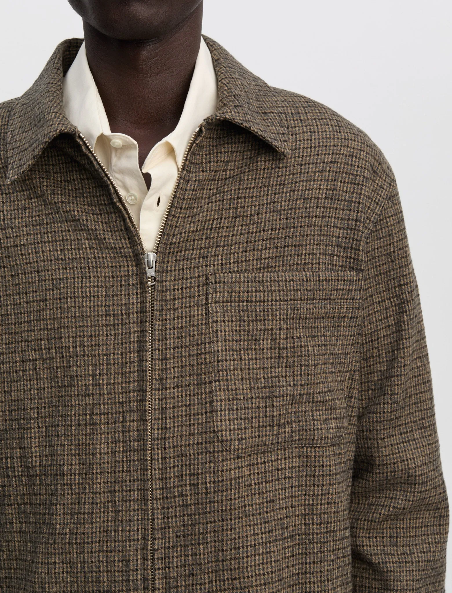 ANOTHER Overshirt 1.0 JPN, Tweed Check sold by ANOTHER ASPECT product image thumbnail 5