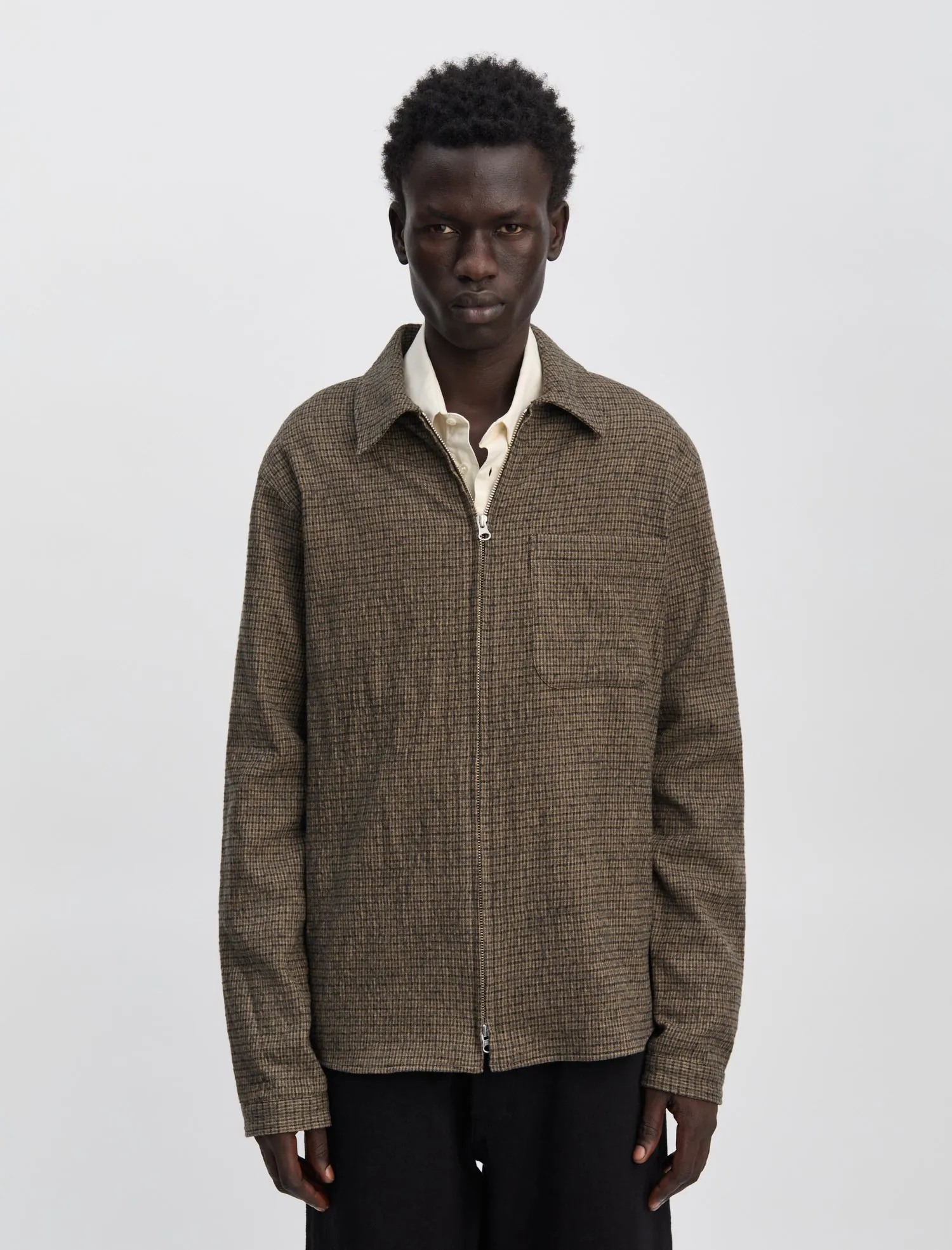 ANOTHER Overshirt 1.0 JPN, Tweed Check sold by ANOTHER ASPECT product image thumbnail 2