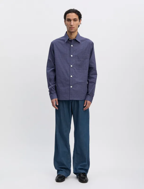 ANOTHER Shirt 4.0 JPN, Purple Check made by ANOTHER ASPECT