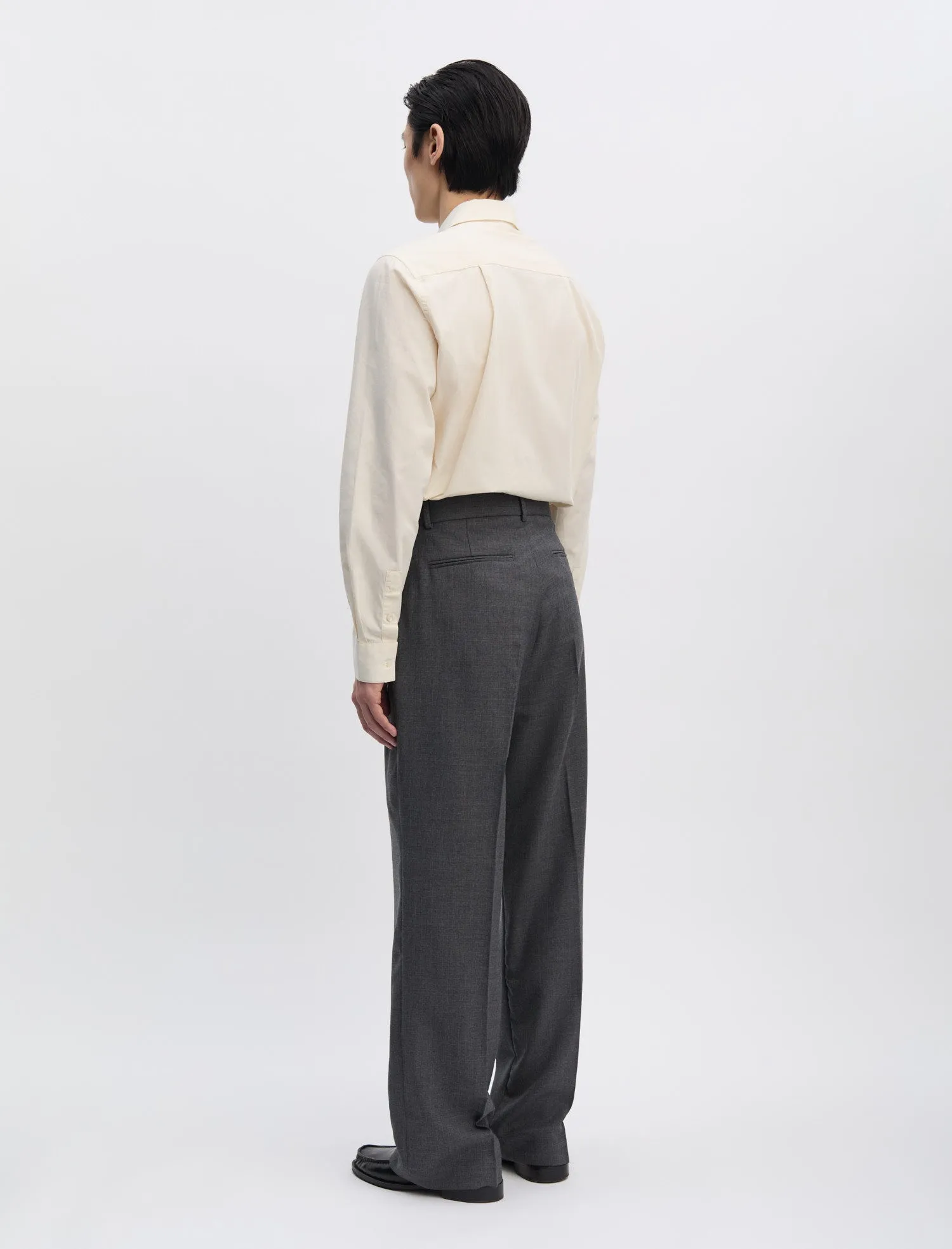 ANOTHER Suit Pants 2.0, Grey Melange sold by ANOTHER ASPECT product image thumbnail 4