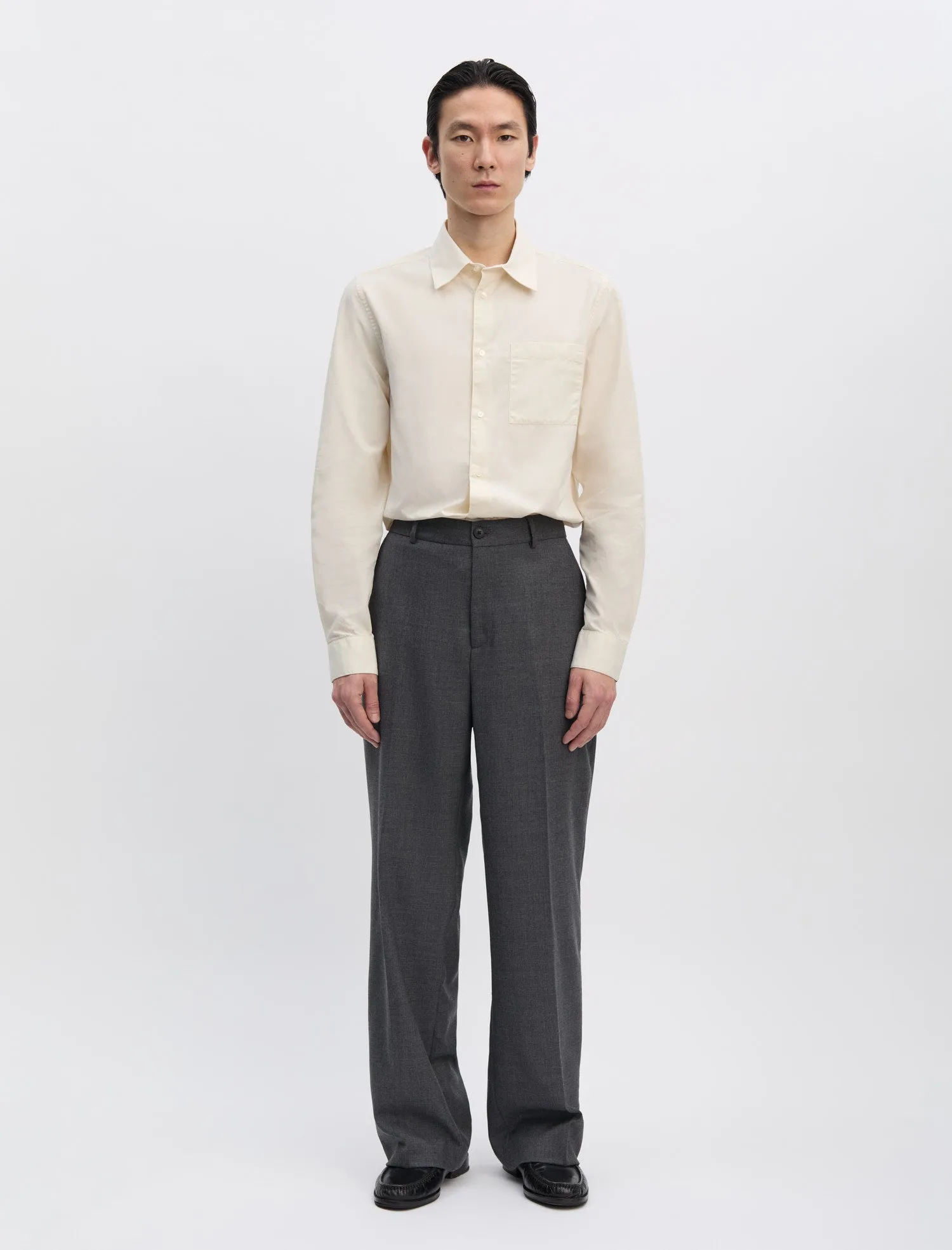 ANOTHER Suit Pants 2.0, Grey Melange sold by ANOTHER ASPECT