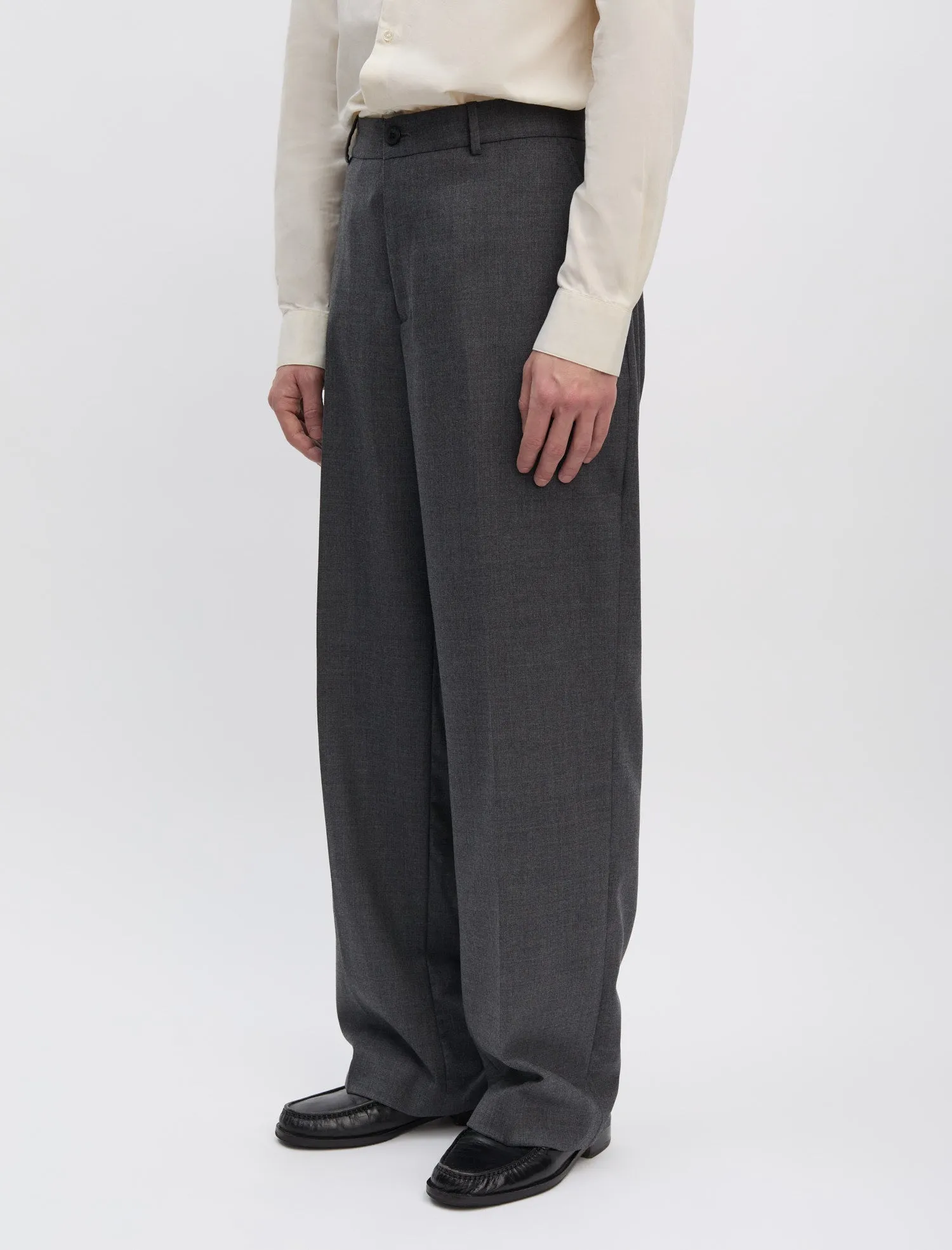 ANOTHER Suit Pants 2.0, Grey Melange sold by ANOTHER ASPECT product image thumbnail 2