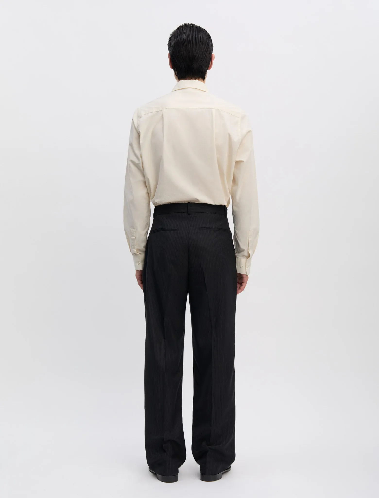ANOTHER Suit Pants 2.0, Black Pinstripe sold by ANOTHER ASPECT product image thumbnail 3