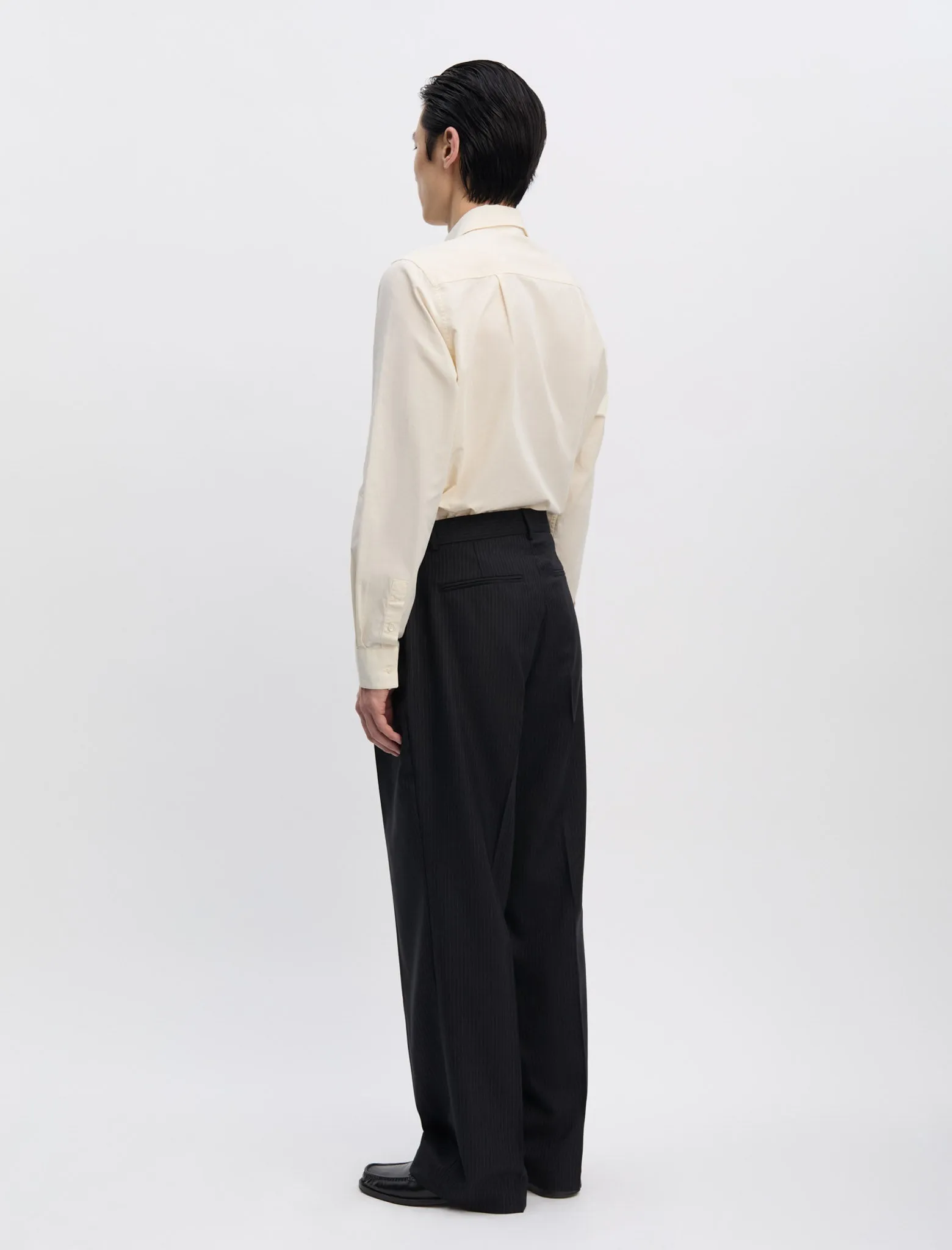 ANOTHER Suit Pants 2.0, Black Pinstripe sold by ANOTHER ASPECT product image thumbnail 4