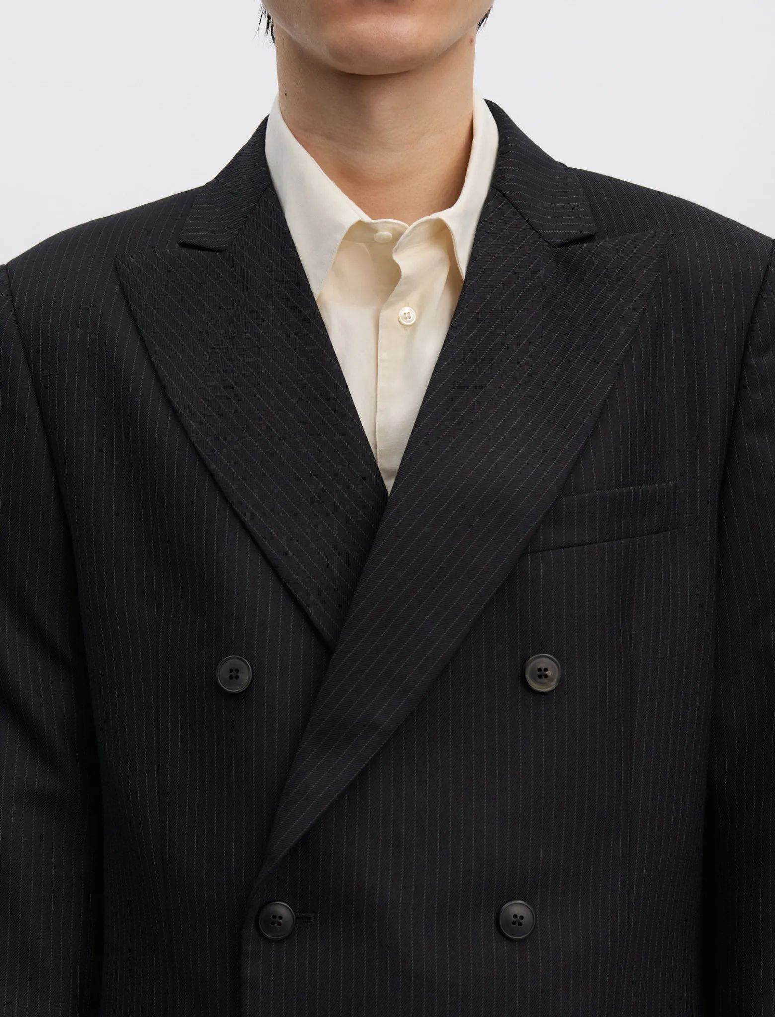 ANOTHER Suit Jacket 2.0, Black Pinstripe sold by ANOTHER ASPECT product image thumbnail 5