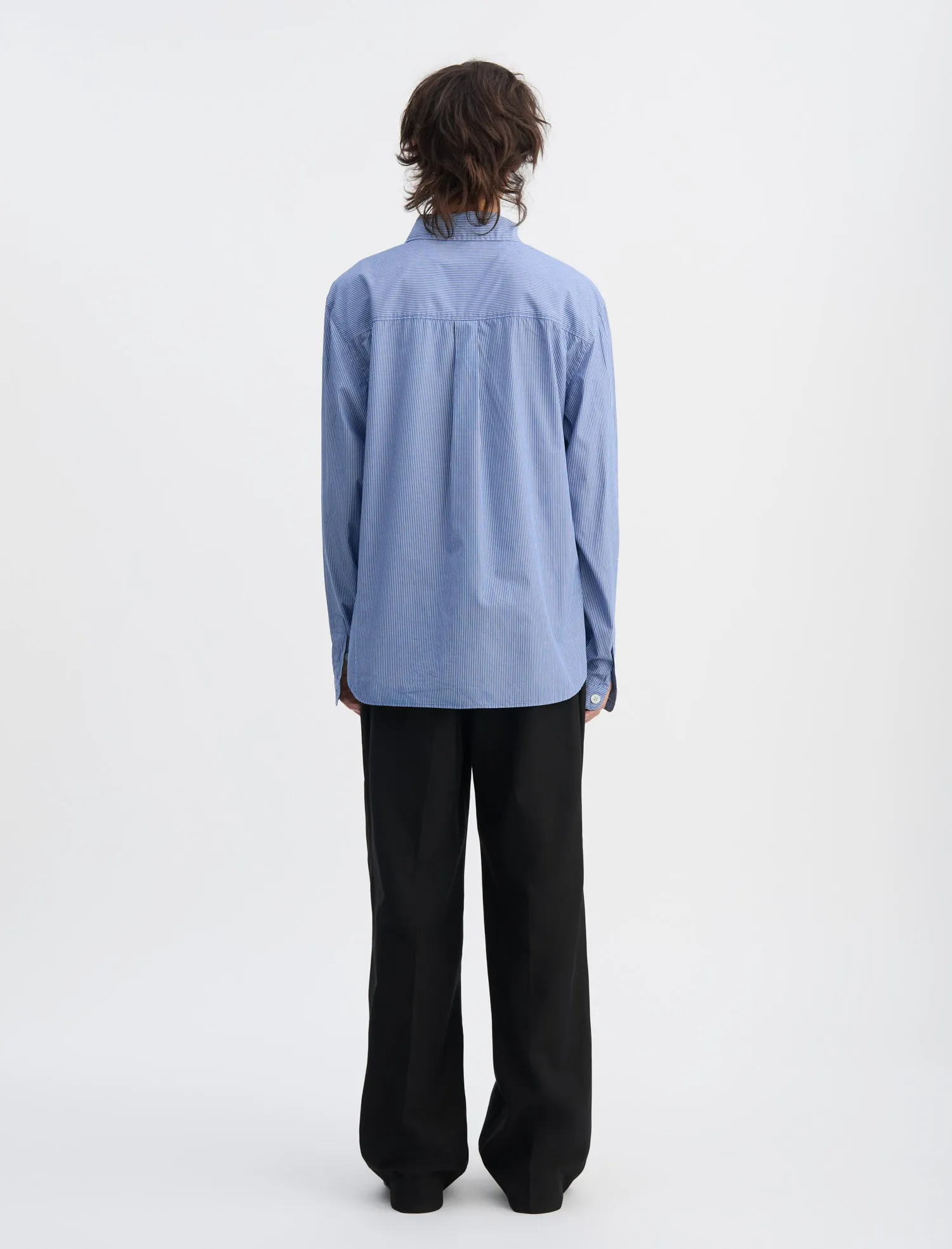 ANOTHER Shirt 4.0, Blue/White Stripe sold by ANOTHER ASPECT product image thumbnail 5