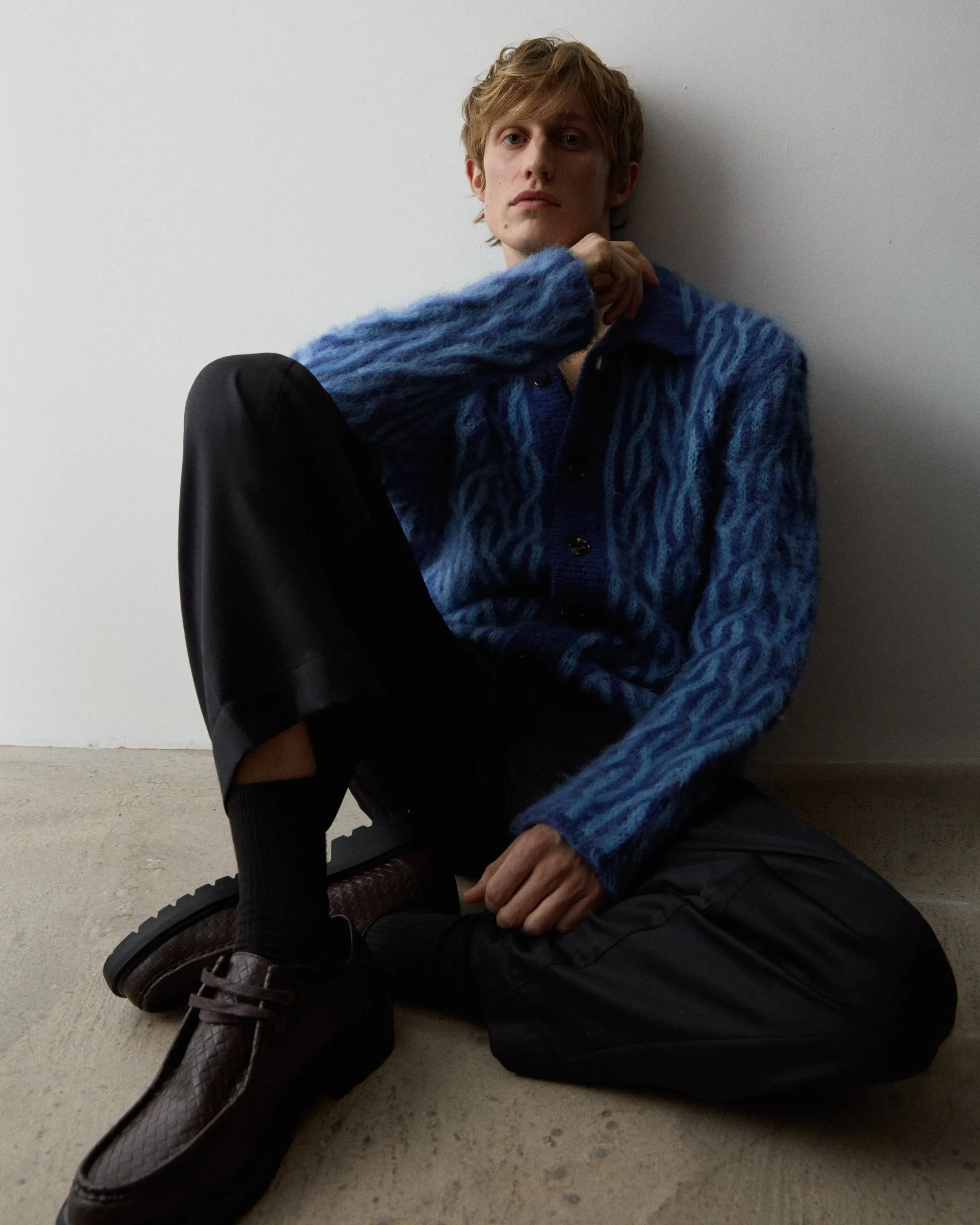 LEGACY Cardigan - PETROL sold by ARCS London product image thumbnail 2