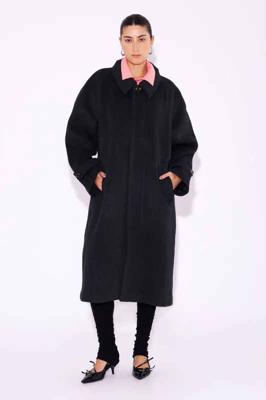 RYE Coat- Charcoal sold by ARCS London