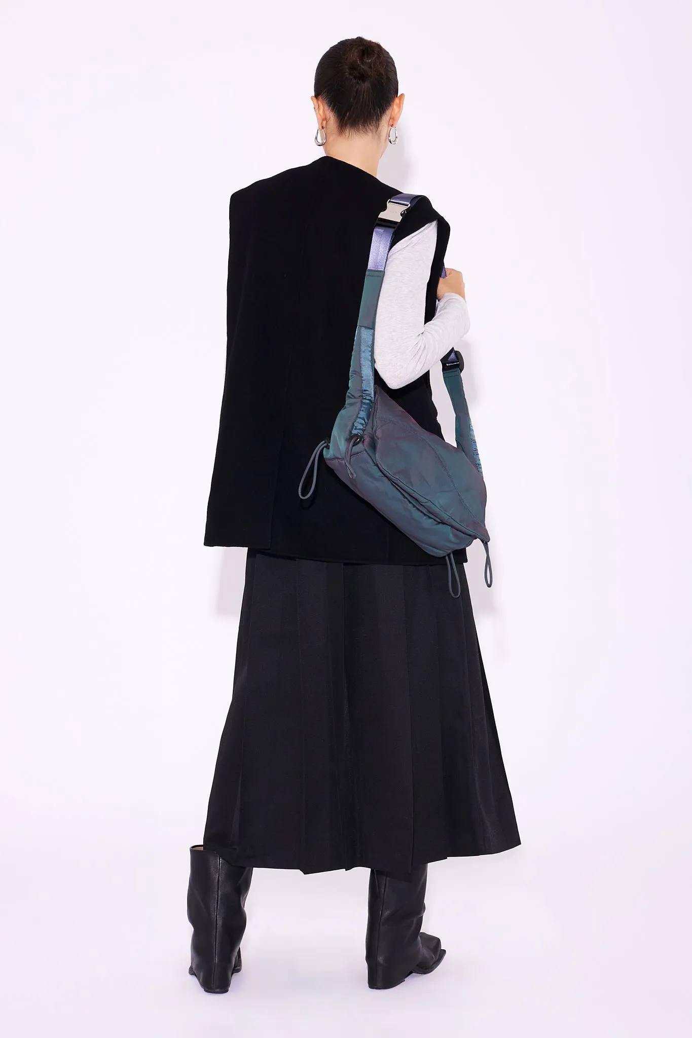 CLEO Vest - Black Wool sold by ARCS London product image thumbnail 5