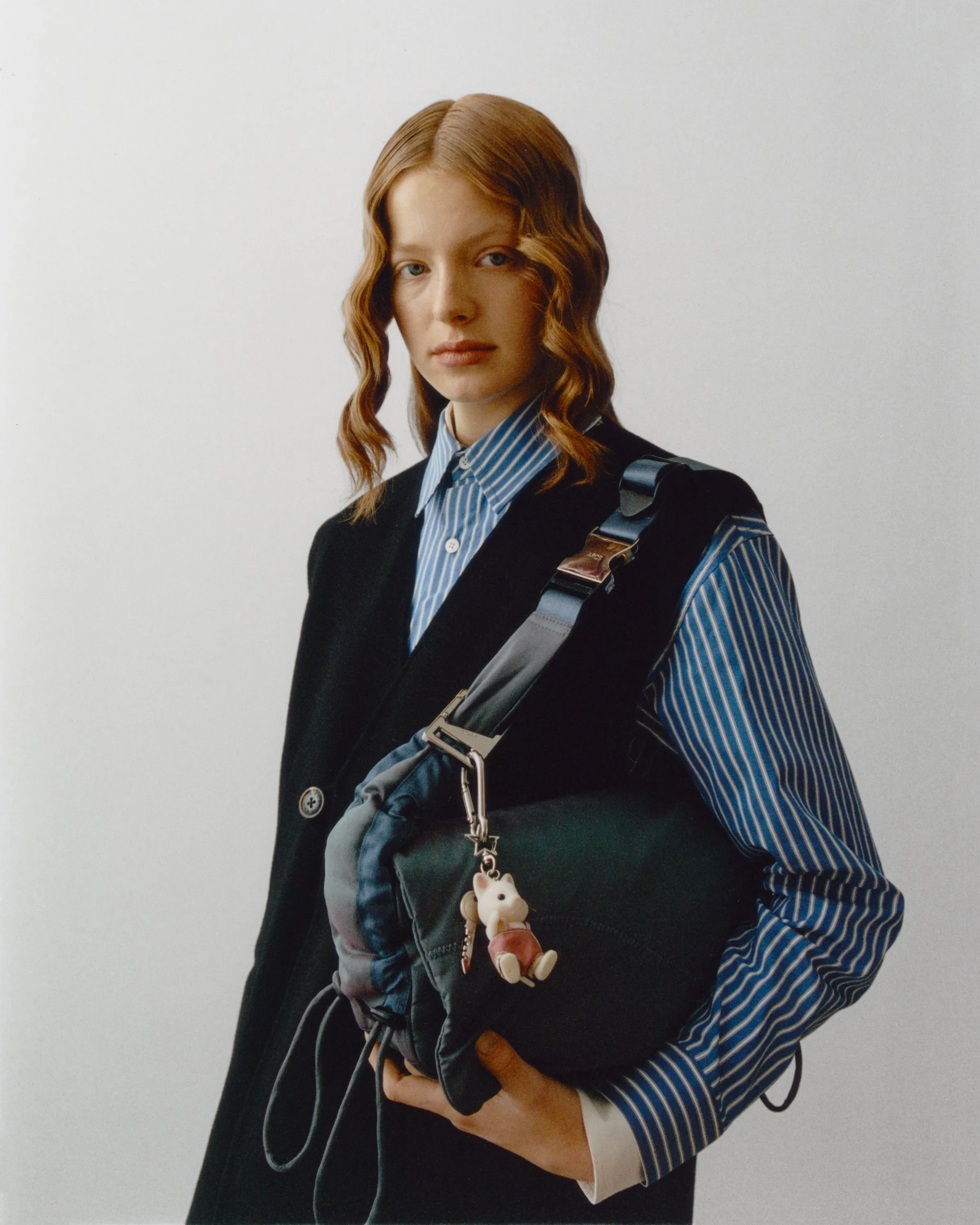 CLEO Vest - Black Wool sold by ARCS London product image thumbnail 3