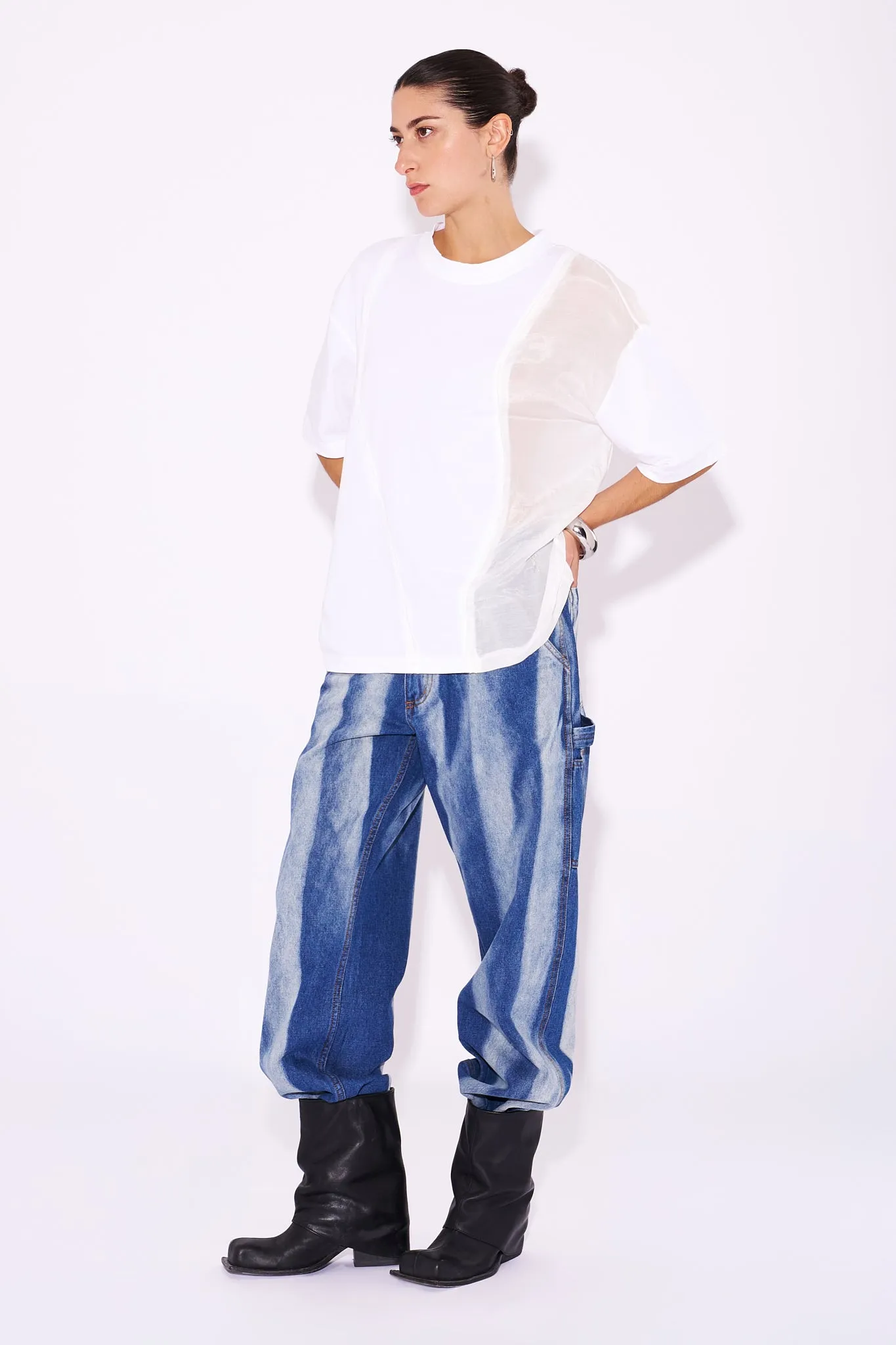 BUSY SS Tee - Ecru Keys sold by ARCS London product image thumbnail 2