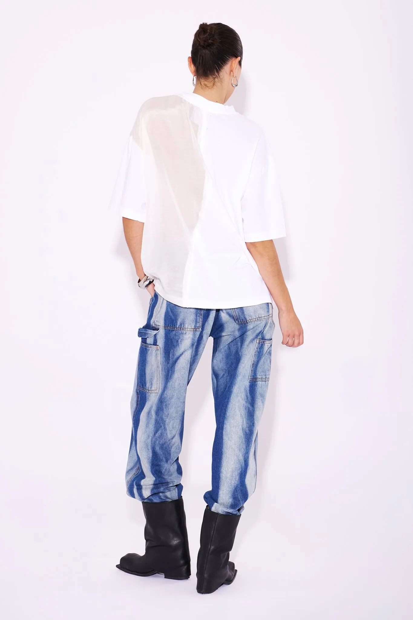 BUSY SS Tee - Ecru Keys sold by ARCS London product image thumbnail 3