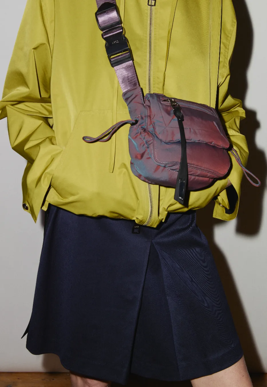 SENT Skirt - Navy Sports Wool sold by ARCS London