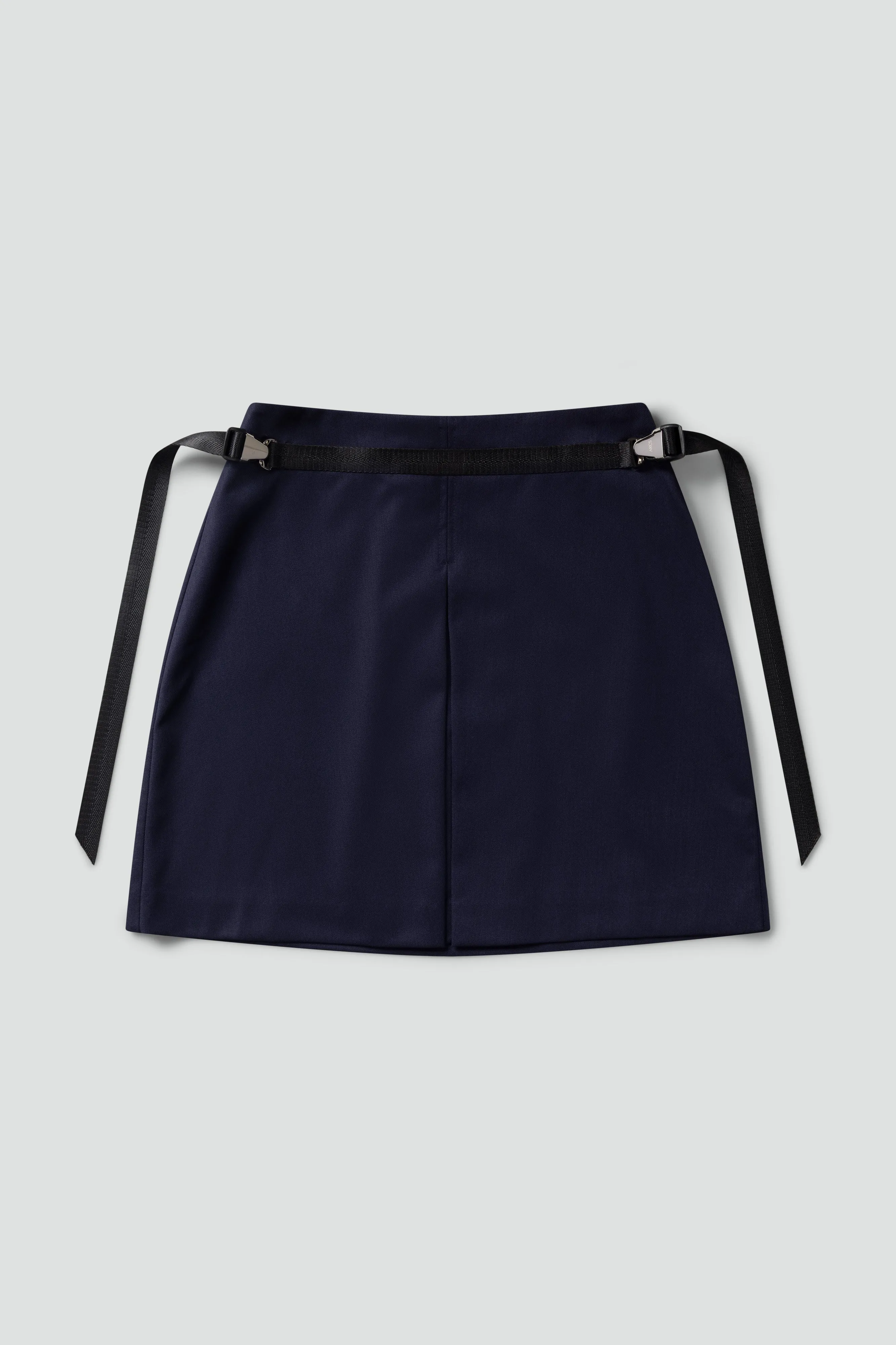 SENT Skirt - Navy Sports Wool sold by ARCS London product image thumbnail 2