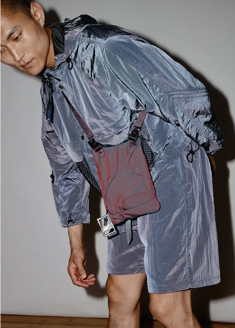 RAIN Shorts - Bluestone sold by ARCS London product image thumbnail 3