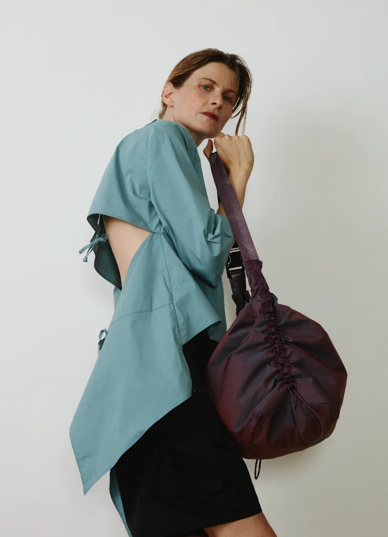DOVE Blouse - Bluestone sold by ARCS London product image thumbnail 5